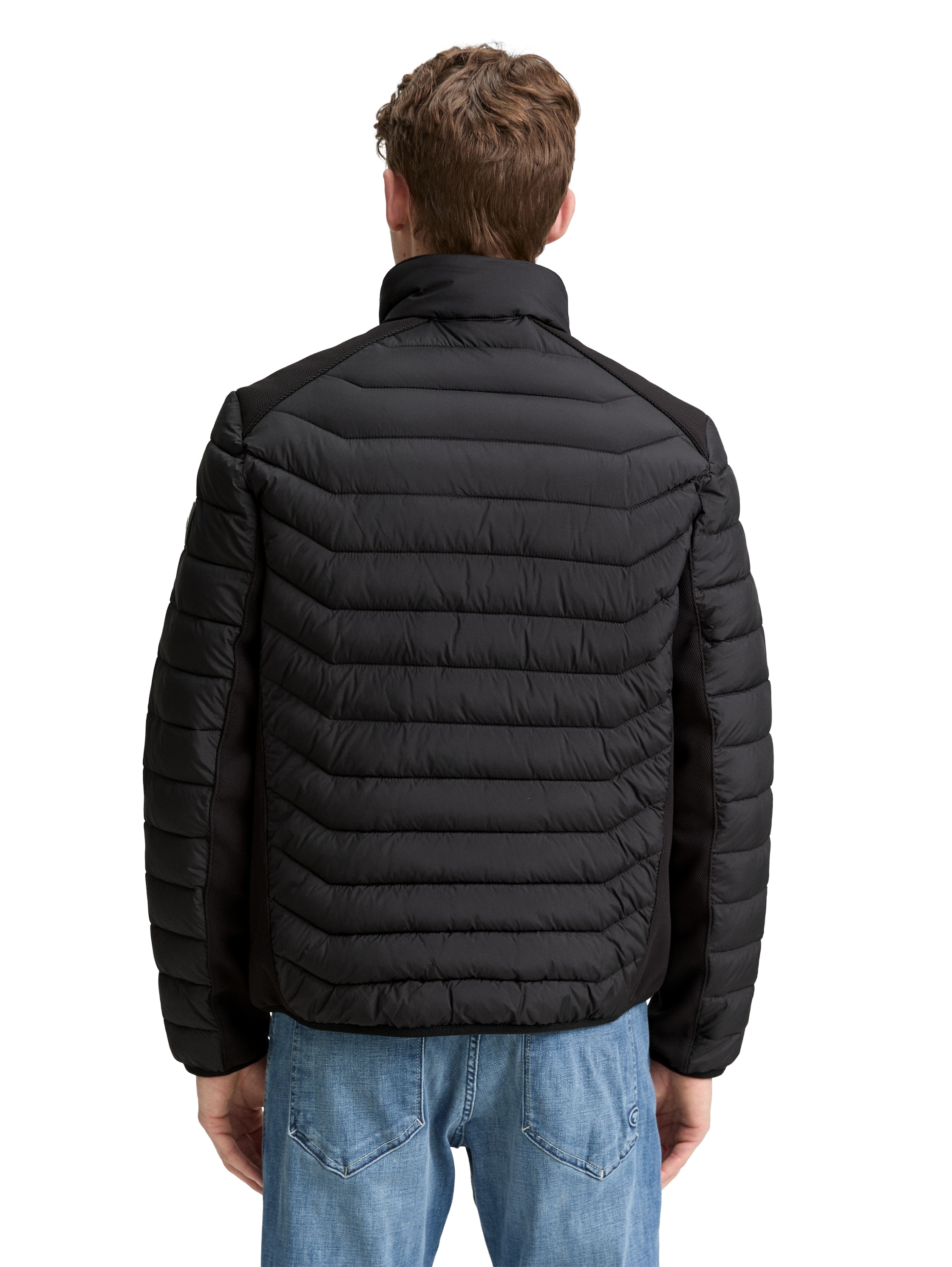 TOM TAILOR Steppjacke, ohne Kapuze, mit Taschen