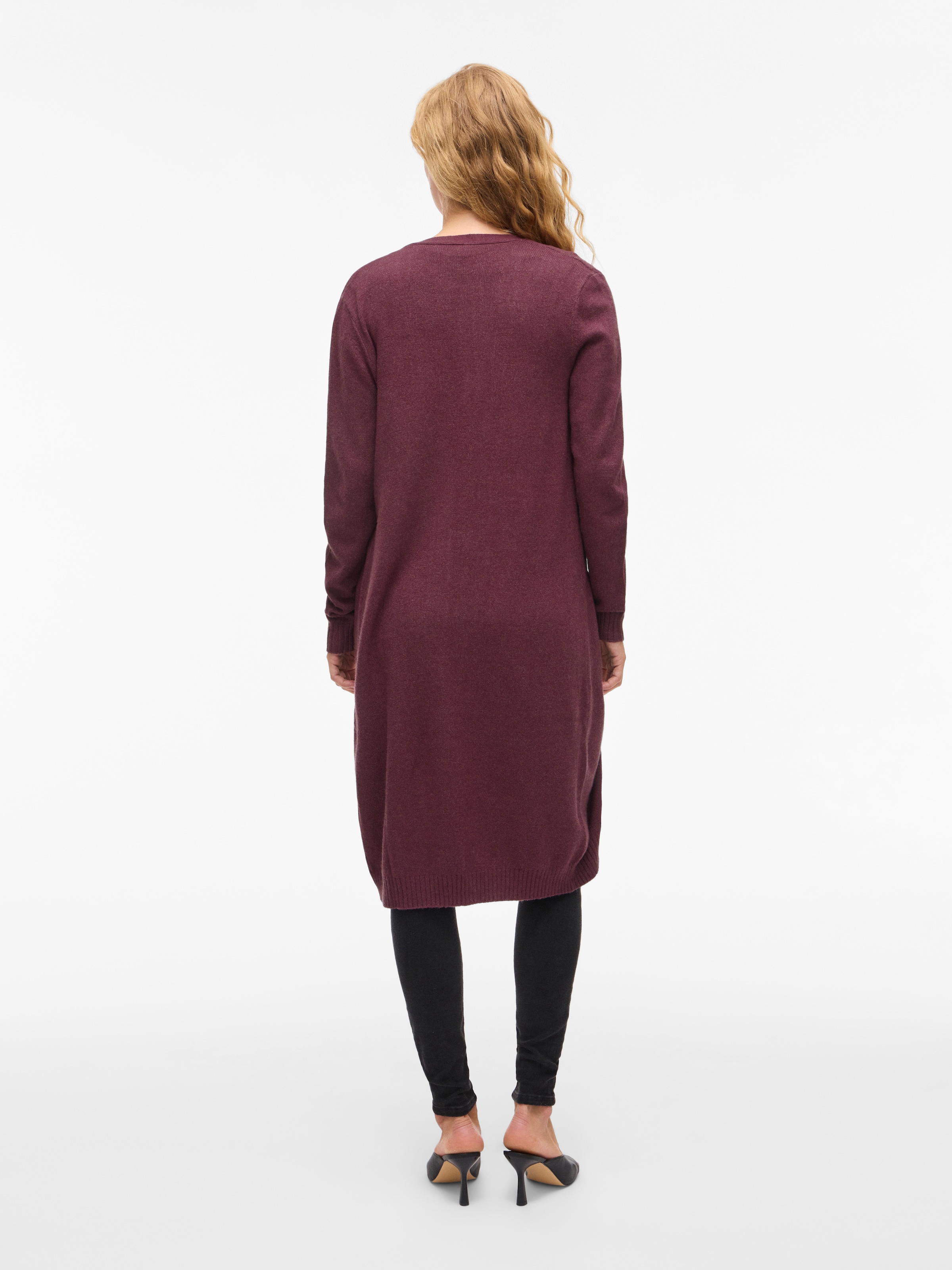 Vila Longstrickjacke »VIRIL LONG L/S  KNIT CARDIGAN - NOOS« Viskosemischung, regular fit