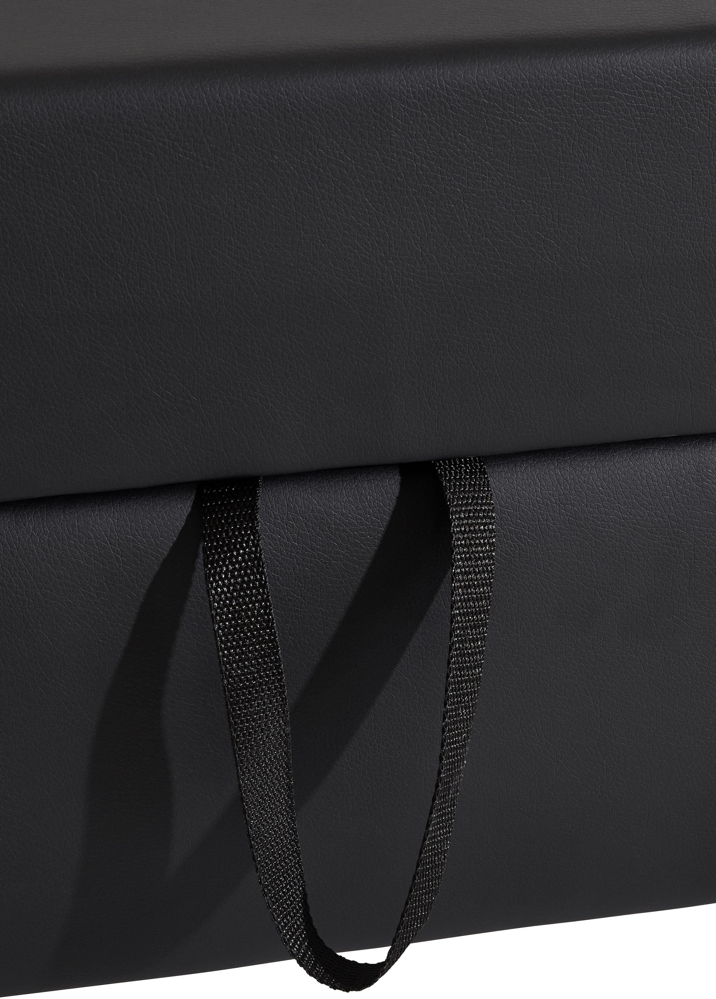 DOMO collection Wohnlandschaft »Papenburg, zeitlose Rückensteppung, elegante Formensprache, U-Form«, in großer Farbvielfalt, wahlweise mit Bettfunktion