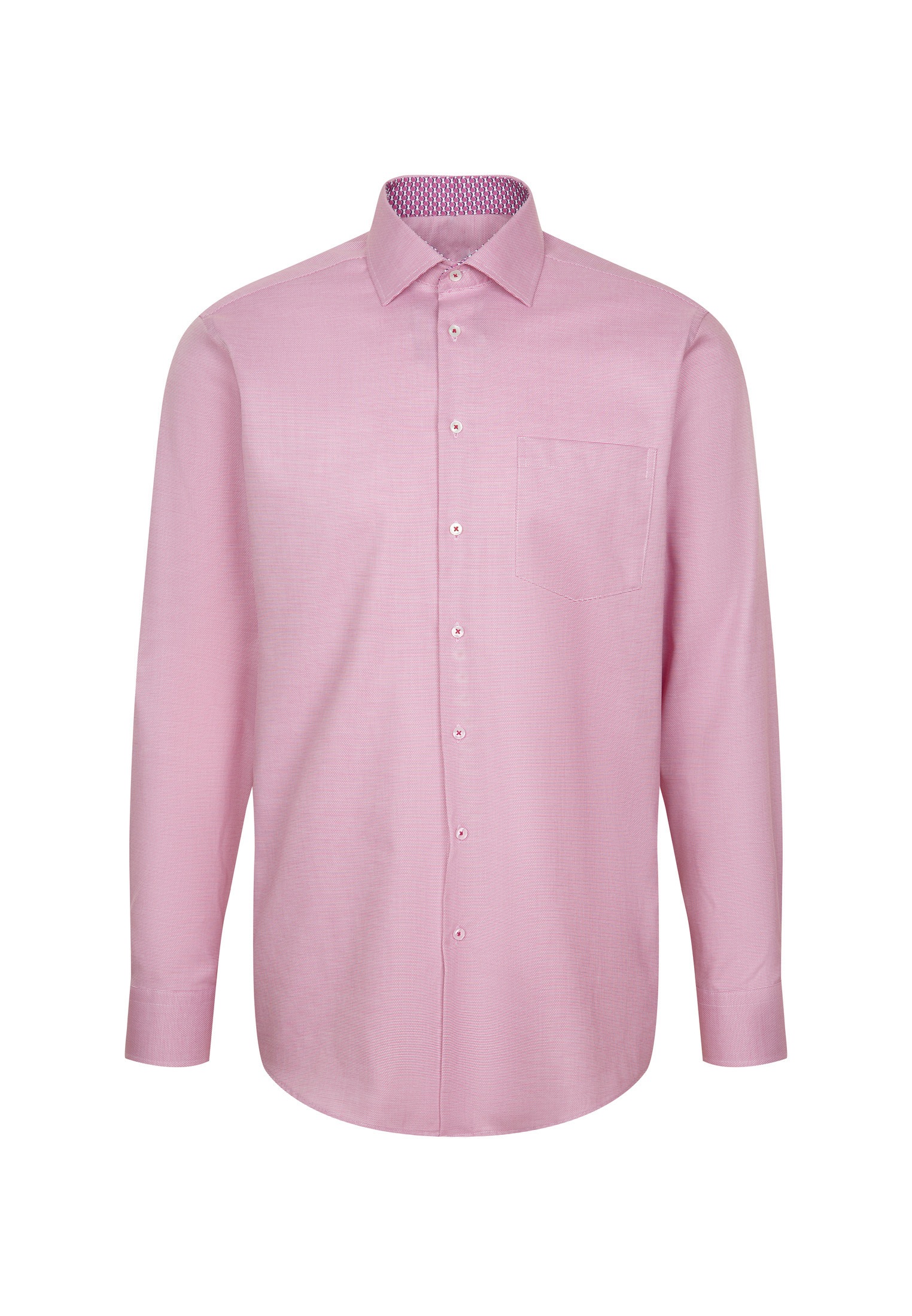 seidensticker Businesshemd »Regular« Regular 1/1 Kentkragen Struktur