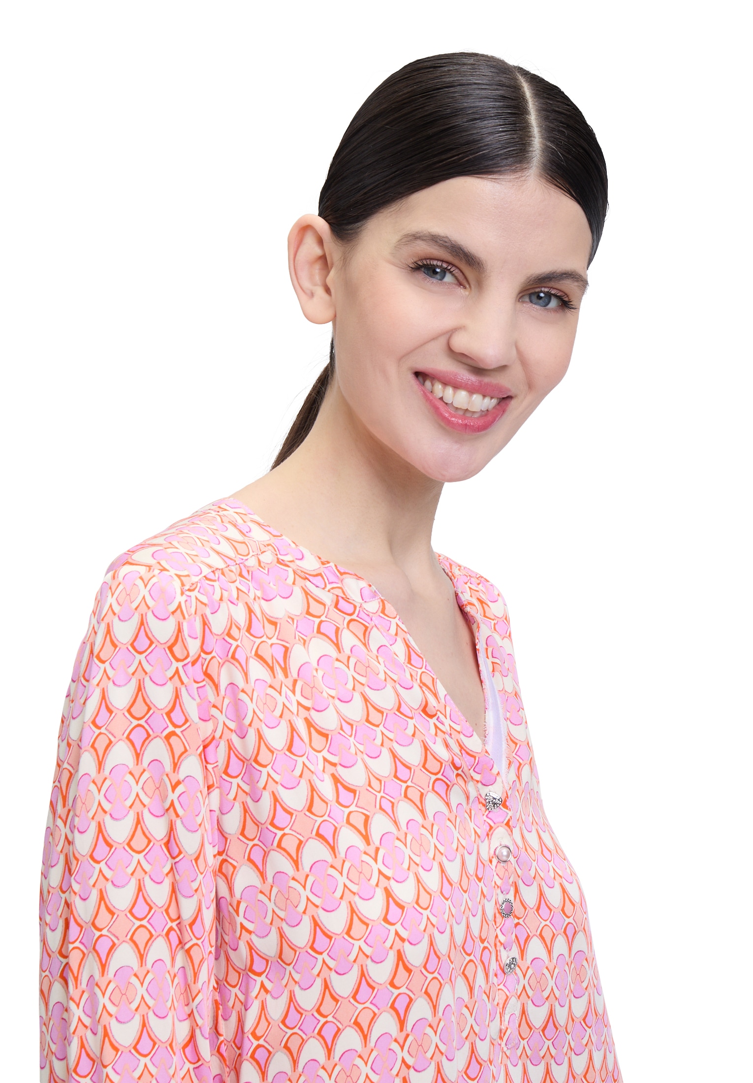 Cartoon Klassische Bluse »Casual-Bluse mit Muster«