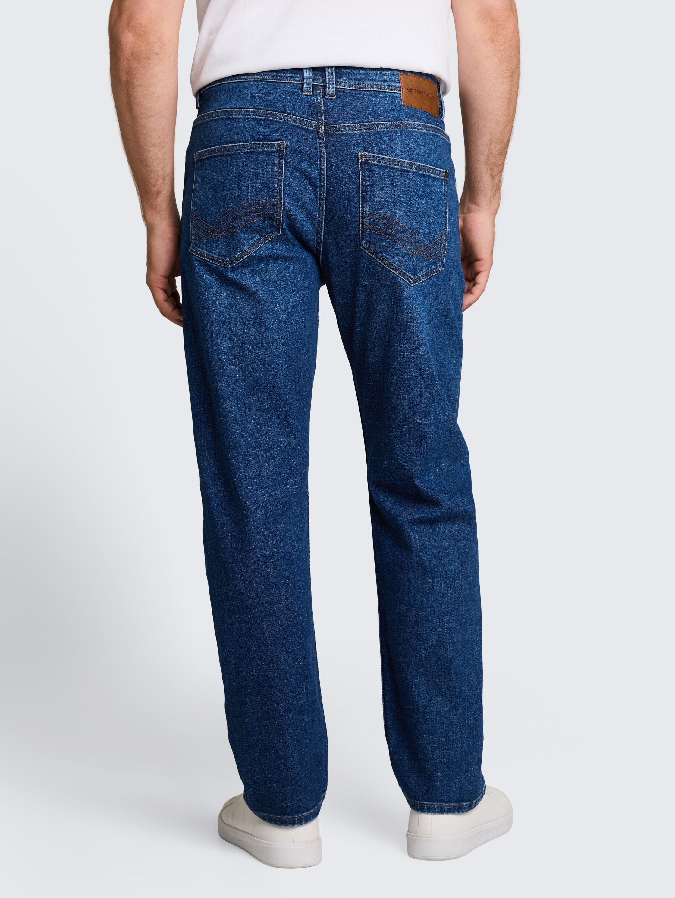 TOM TAILOR 5-Pocket-Jeans im Relaxed Fit / mit Stretch