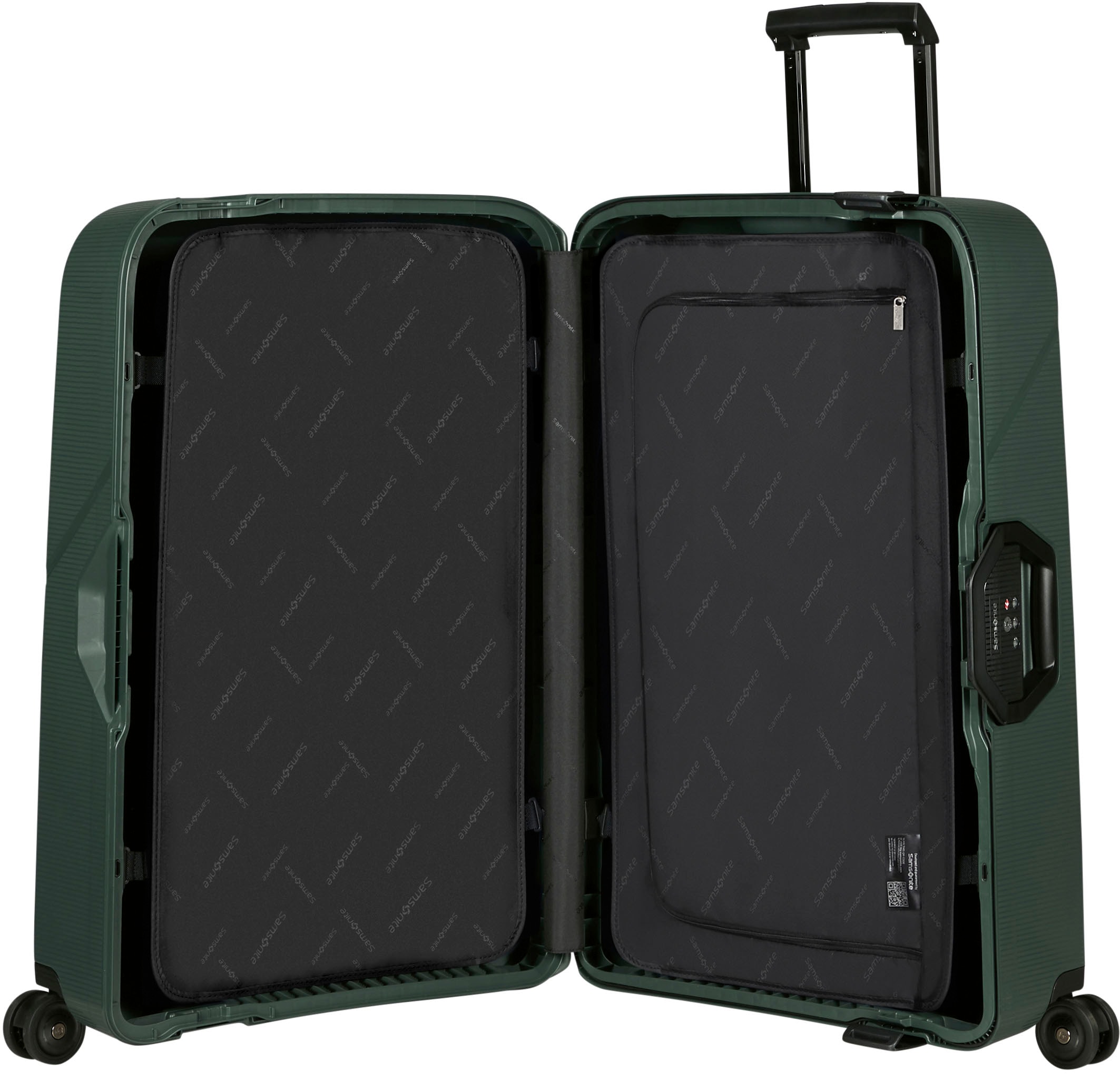Samsonite Hartschalen-Trolley »MAGNUM ECO, verschiedene Größen und Farben« 38 l 4 Rollen Reisekoffer Trolley Aufgabegepäck TSA-Zahlenschloss  Made in Europe