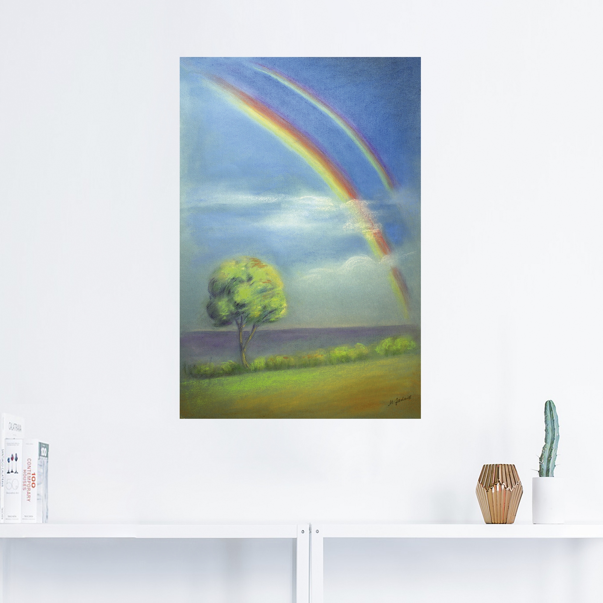 Artland Wandfolie »Zwischen Himmel und Erde«, Himmel, (1 St.), selbstklebend