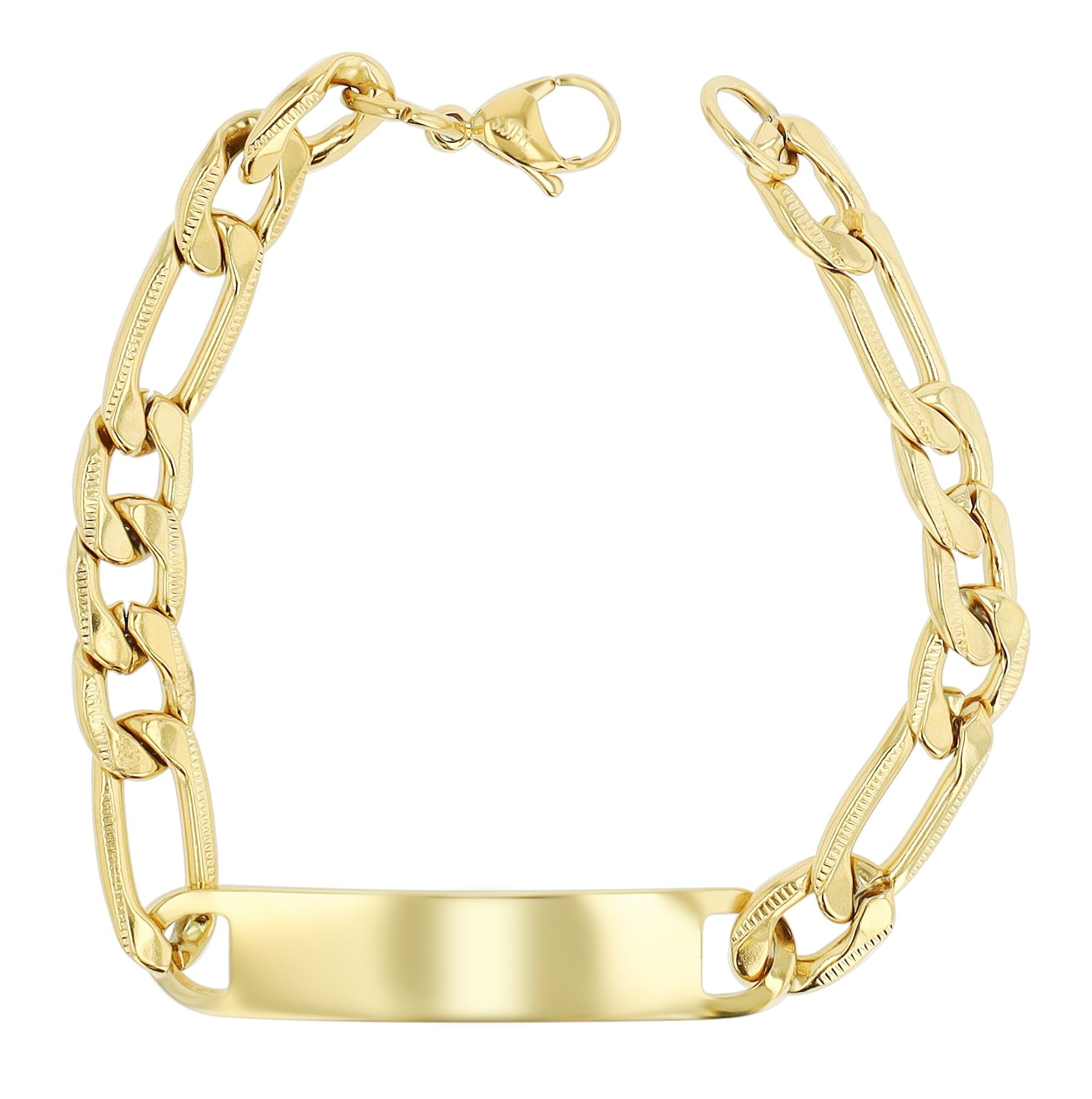 Adelia´s Armband »Herren Armband aus Edelstahl 21 cm«
