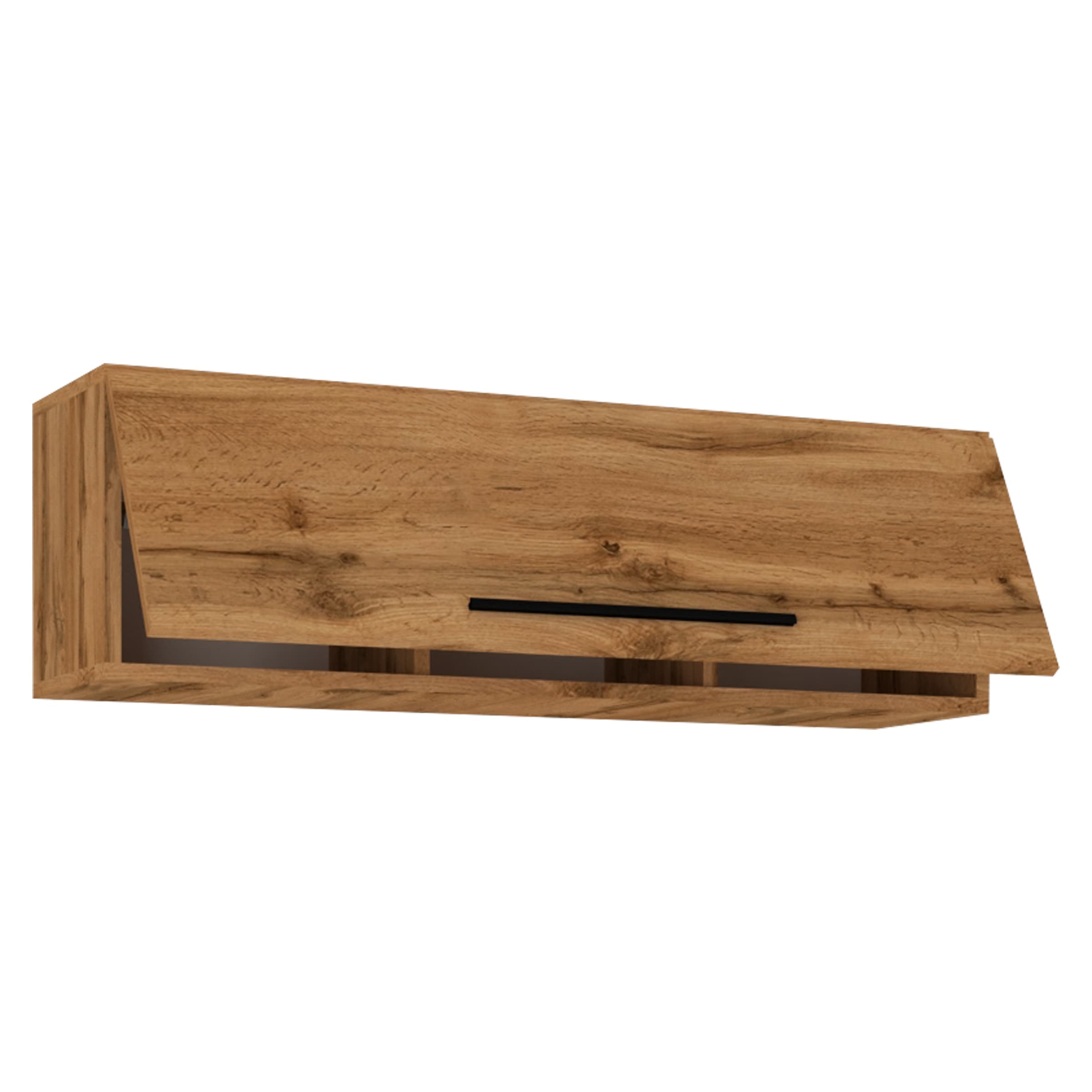 Wandregal »Holz Wandregal Wandschrank Klappschrank Arila L«