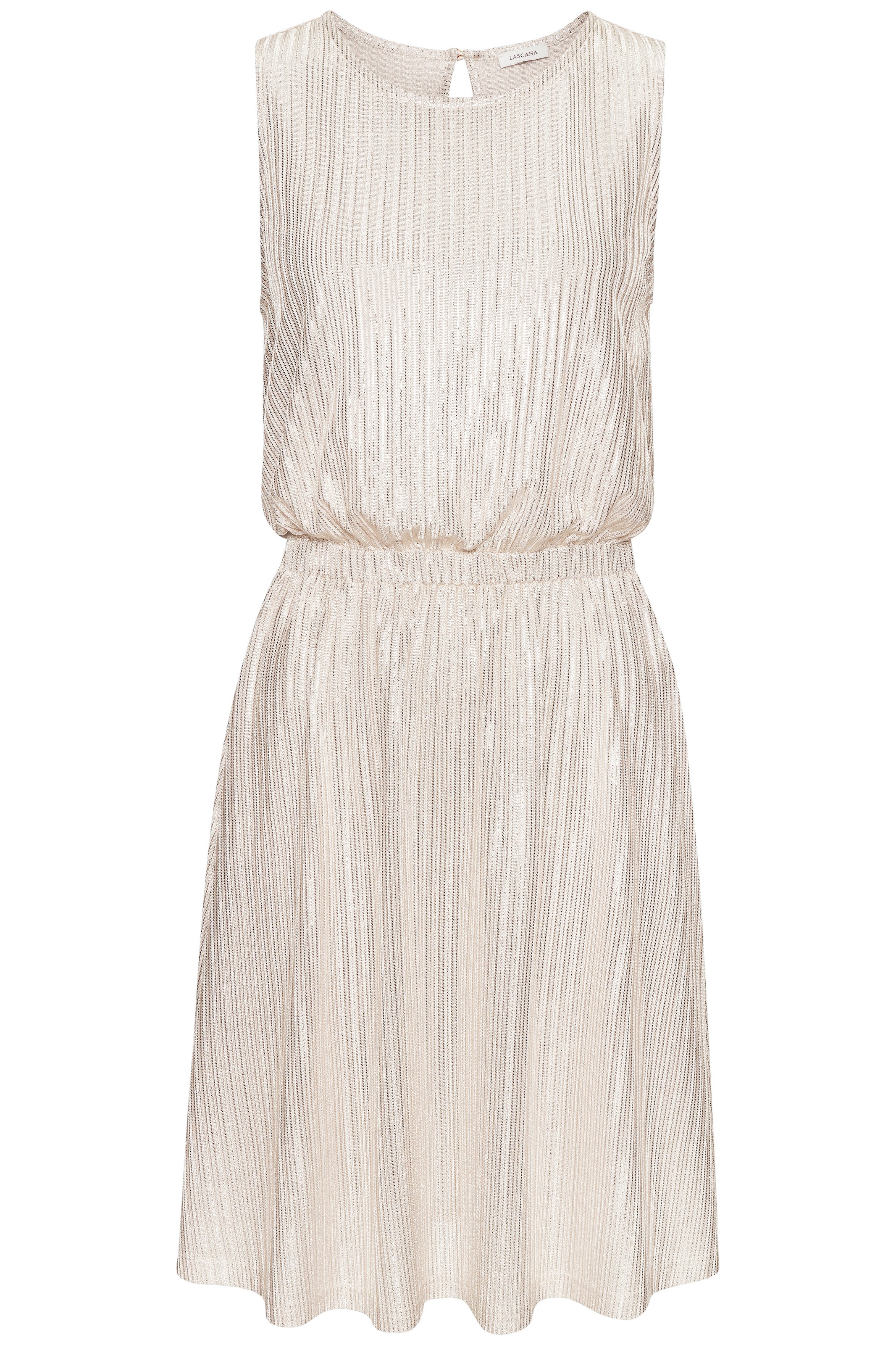 LASCANA Sommerkleid, mit Glitzerfäden im Material, Partykleid, leicht transparent