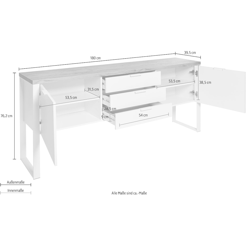 Jahnke Sideboard »LOOP«