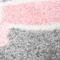 Carpet City Kinderteppich »Bubble Kids 1318«, rechteckig, 11 mm Höhe, Spielteppich, Hase, Herzen, Weicher Flor, Pflegeleicht, Kinderzimmer