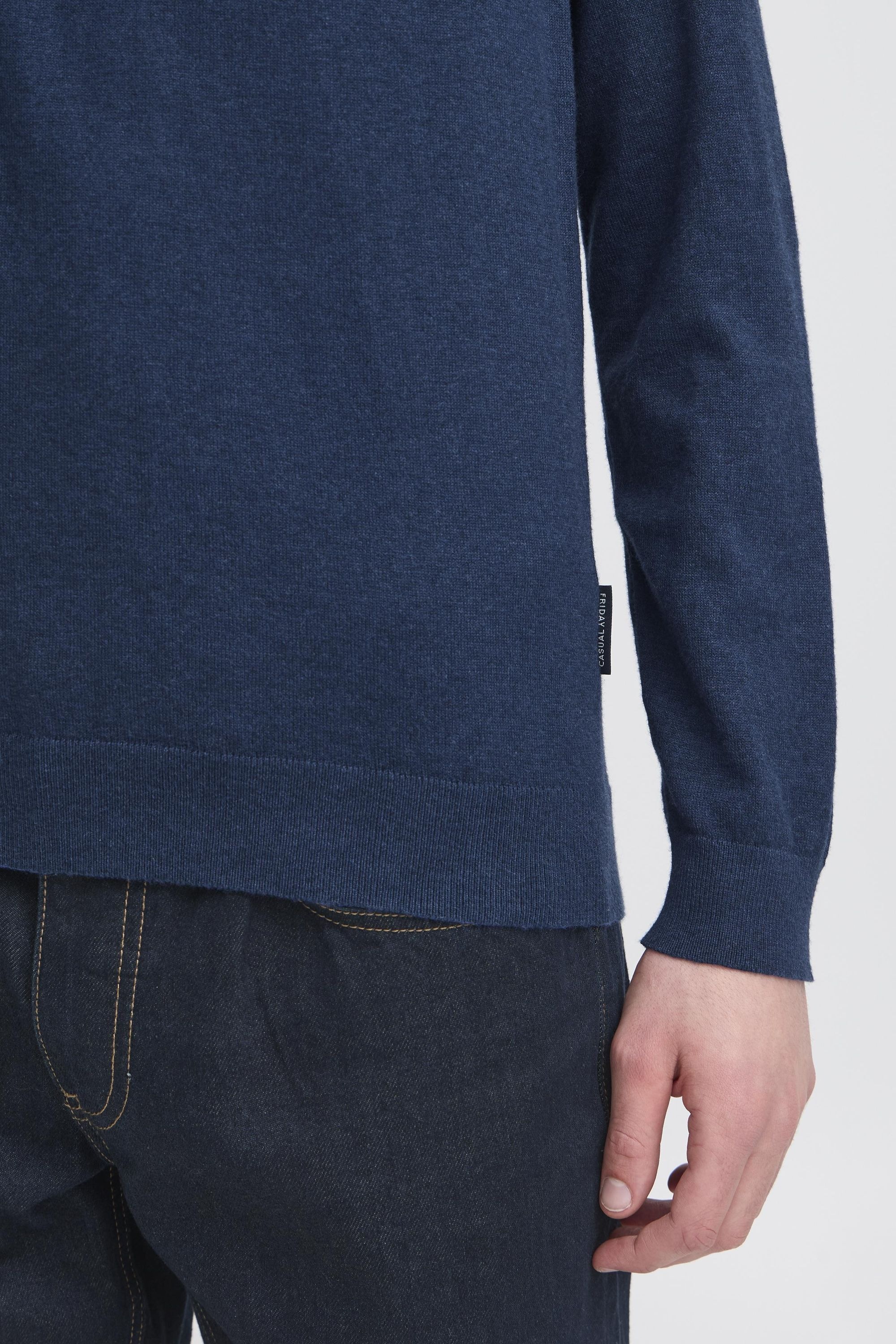 Casual Friday Strickfleece-Pullover »Strickpullover CFHALFDAN«