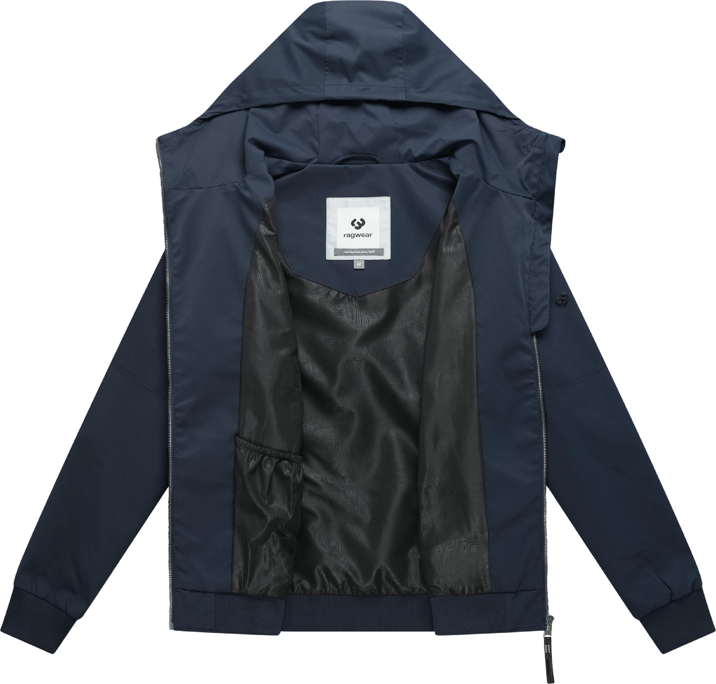 Ragwear Outdoorjacke »Outdoorjacke Stewie Twill YOUMODO« mit Kapuze stylische Herren Übergangsjacke mit großer Kapuze