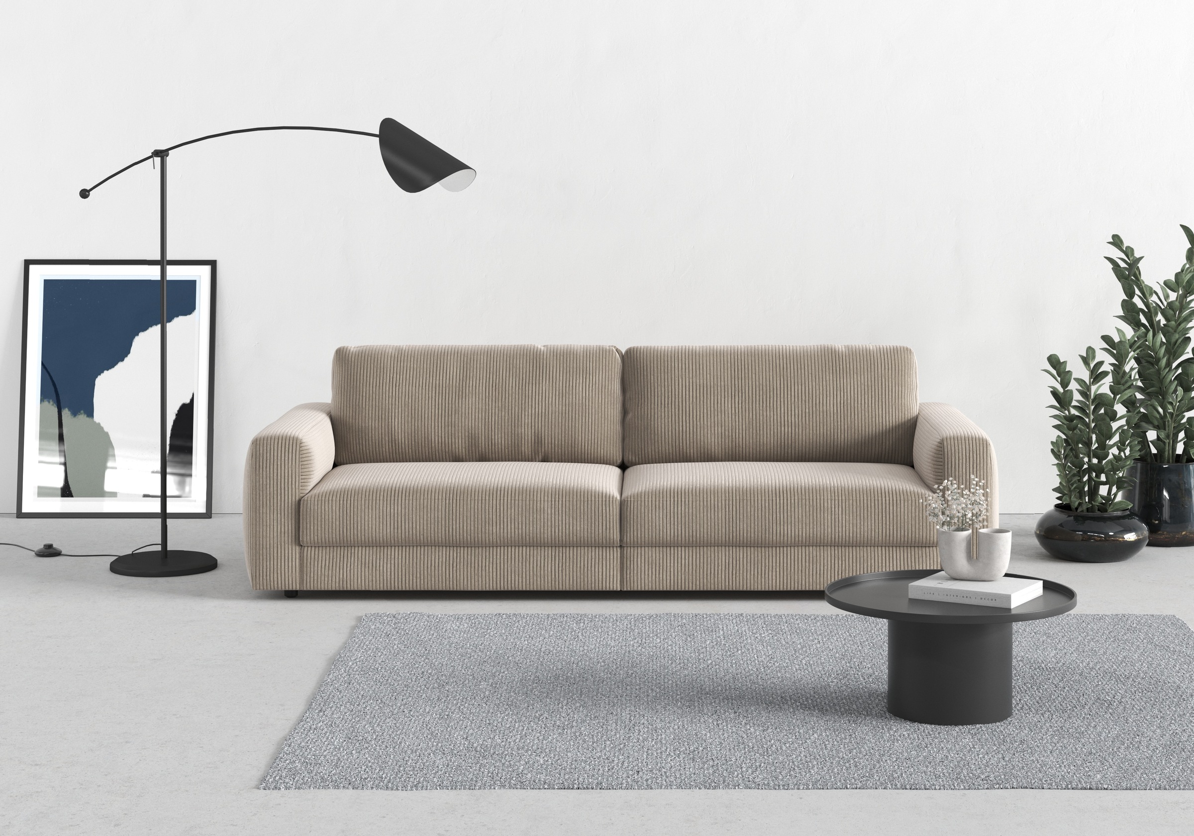 3C Fein- Shop Big-Sofa und Candy Loungemöbel, »Enisa«, OTTO im kaufen Breitcord und Zeitloses stylisches Online in