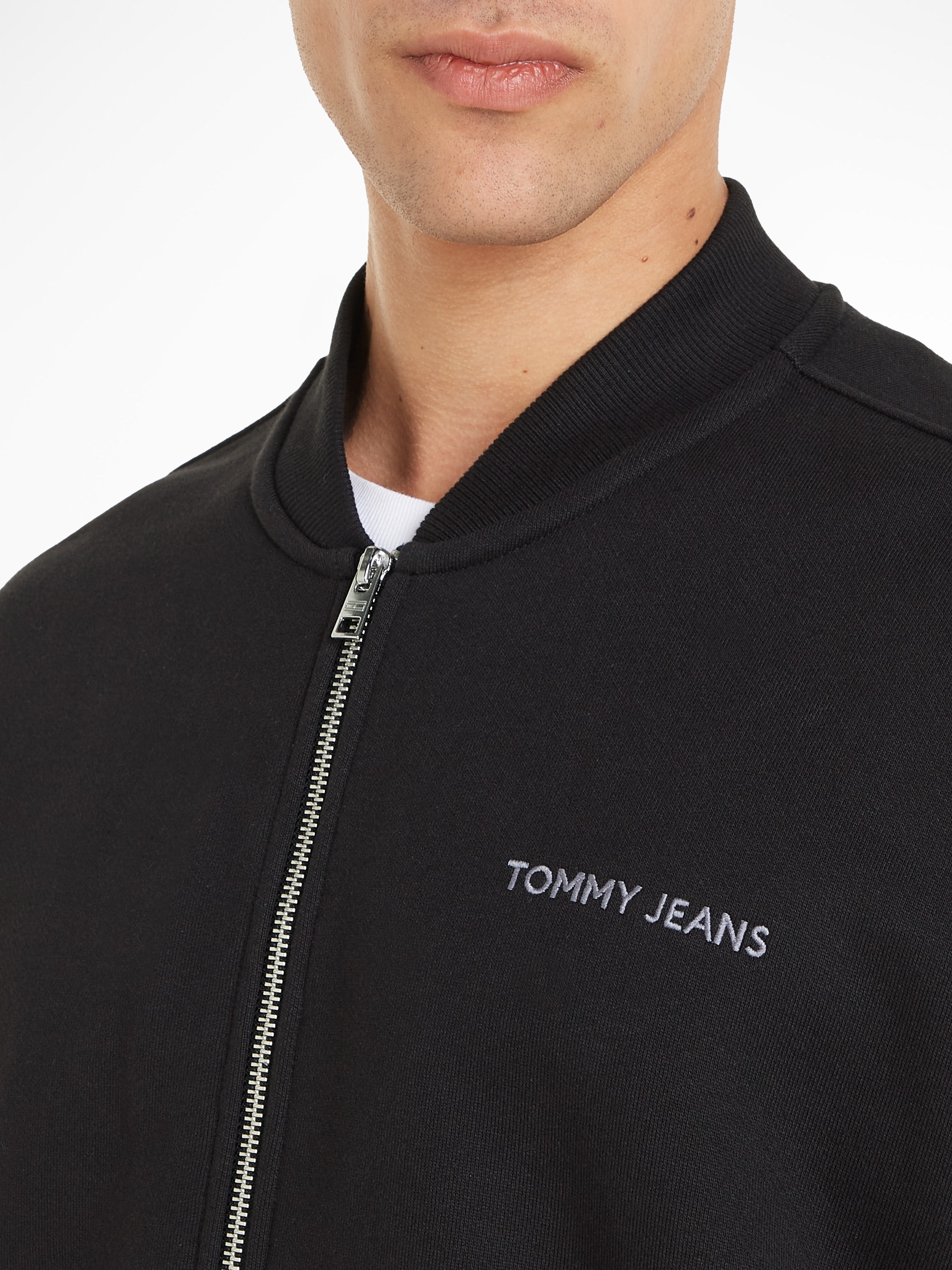 Tommy Jeans Sweater »TJM BOXY N CLSCS BOMBER EXT«, mit Reißverschluss