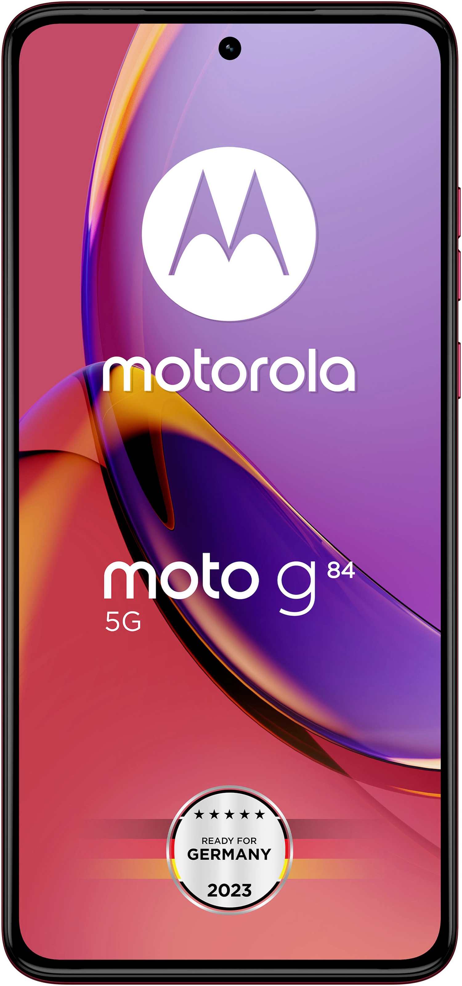 Motorola Smartphone »moto g84 5G«, Viva Magenta, 256 GB Speicherplatz