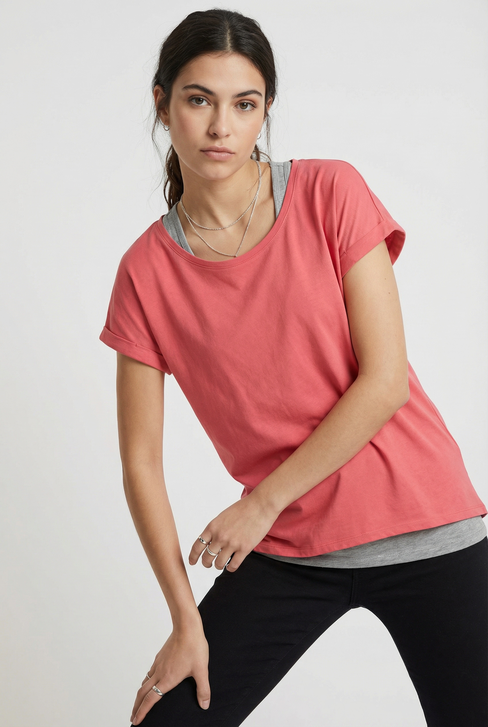 Vila Rundhalsshirt »VIDREAMERS NEW PURE T-SHIRT/SU-NOOS« Baumwollmischung, regular fit
