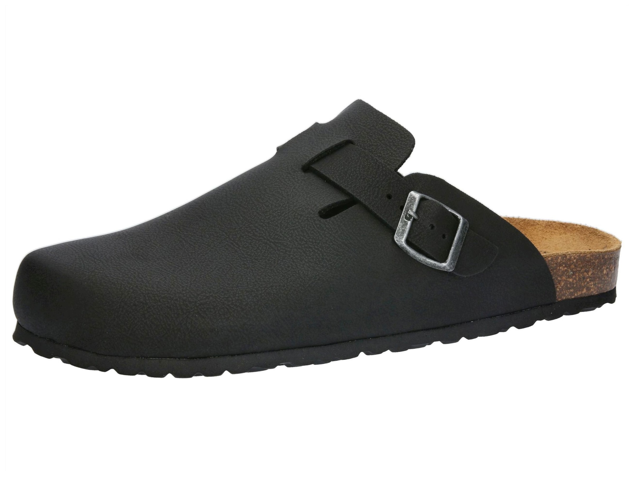 Lico Herren Clog »Pantolette Bioline Clog Soft« in schwarz, Größe 43