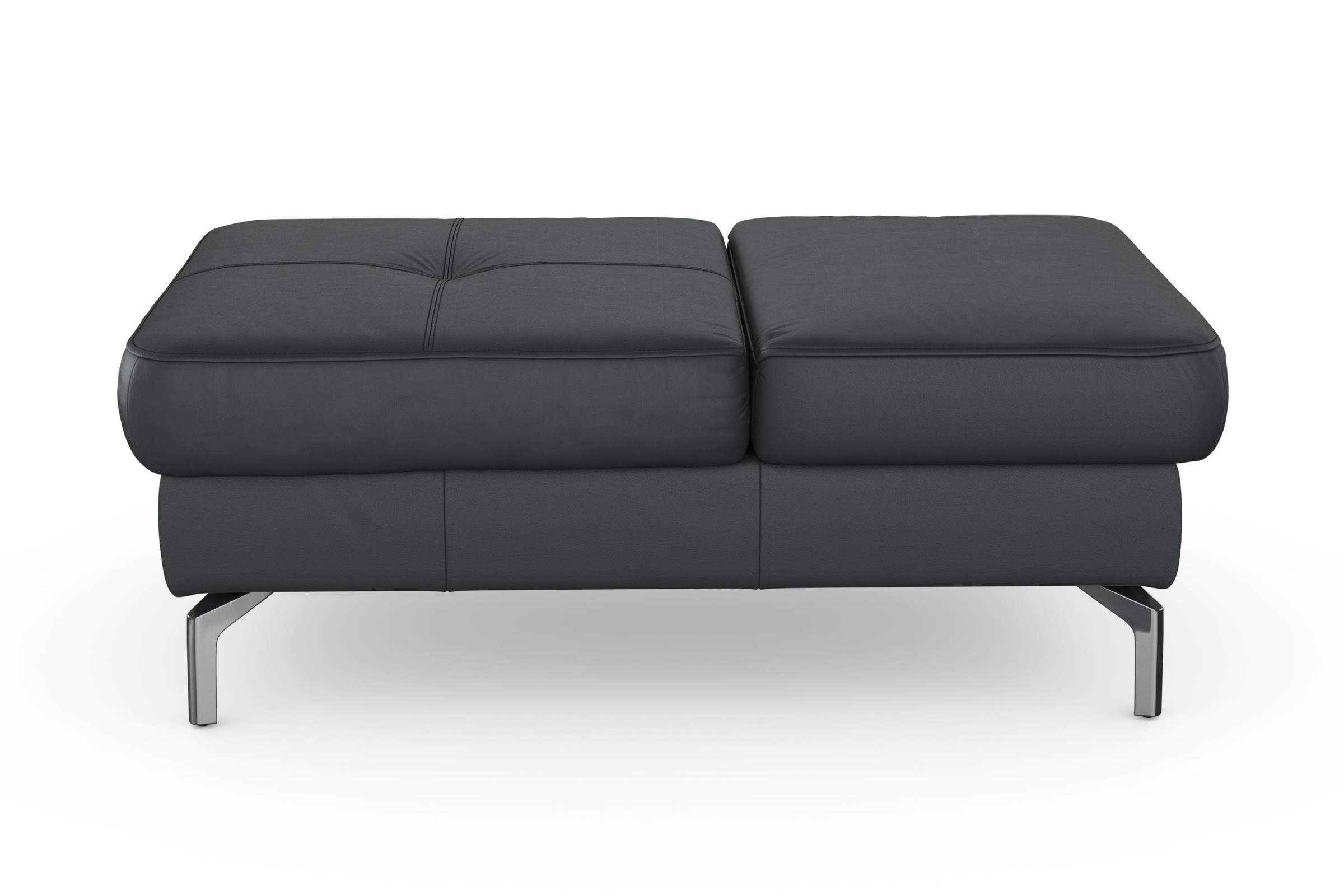 sit&more Hocker »Bendigo« mit Klappfunktion, Bodenfreiheit 15 cm, wahlweise in 2 Fußfarben