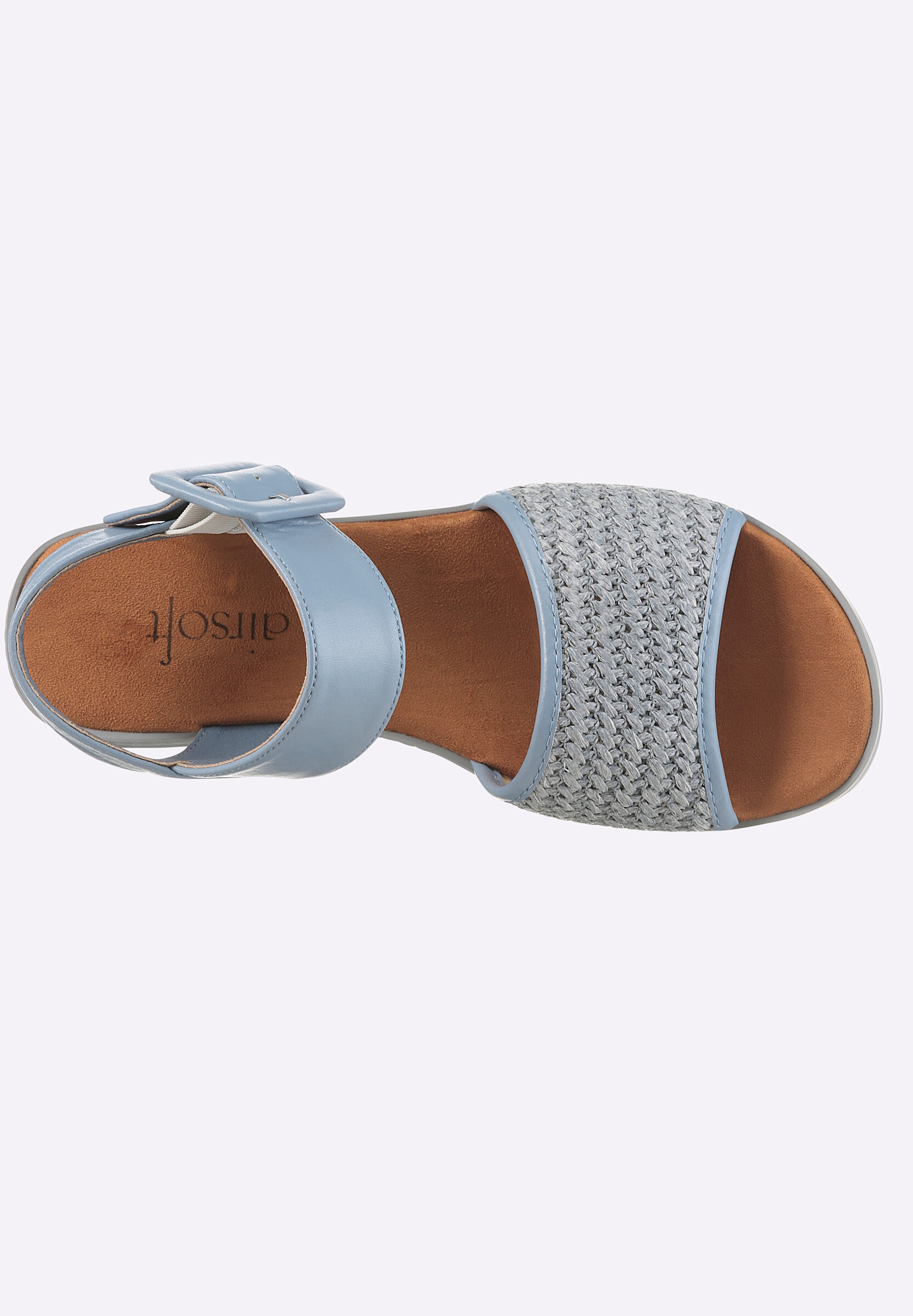 airsoft modern+ Sandalette »Sandalette Sandalette mit Gummizug«