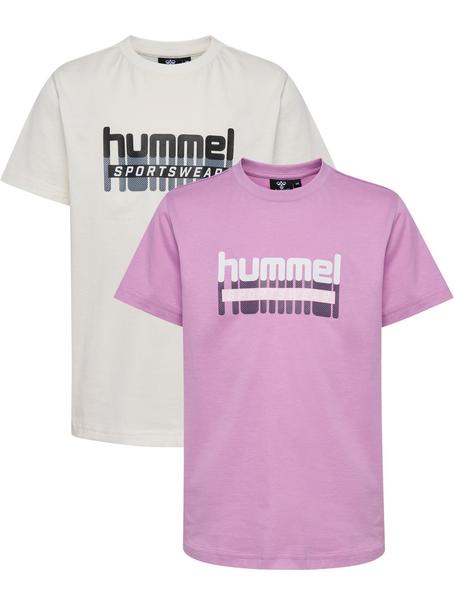 hummel T-Shirt »hmlTUKAS T-SHIRT S/S 2-PACK«, (Packung, 2 tlg.), für Kinder