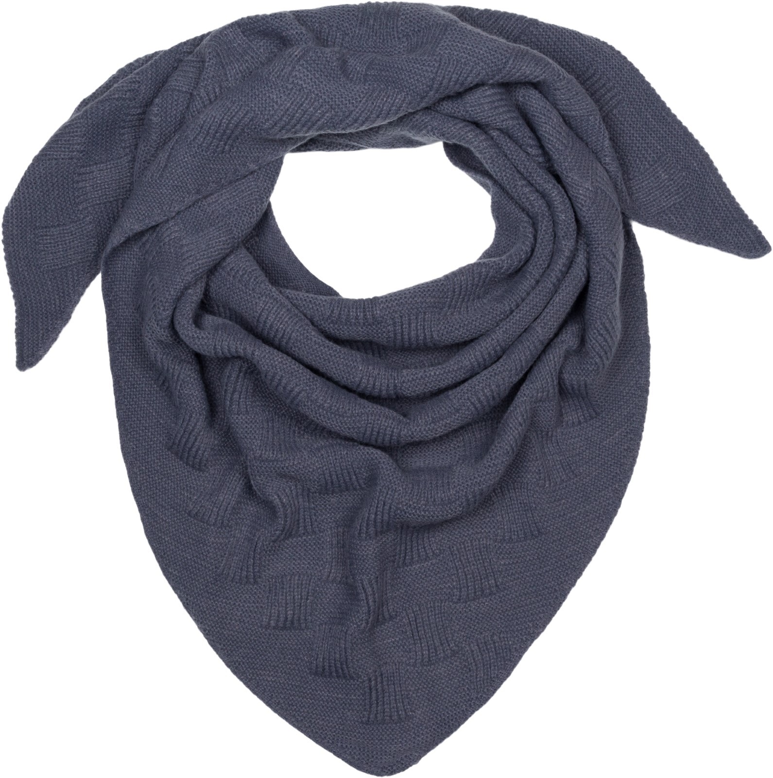 styleBREAKER Strickschal »Strick Dreiecktuch Schachbrett Strickmuster« 1 Stk.