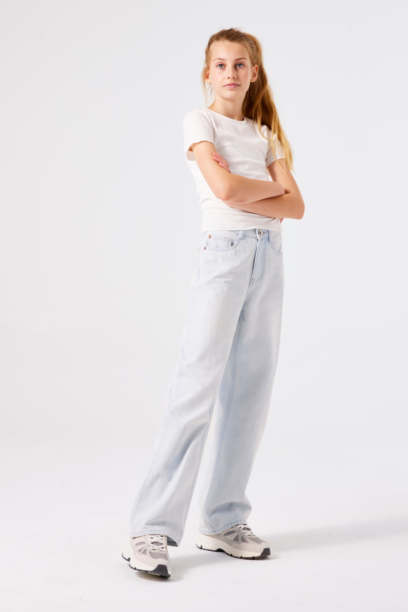 Garcia Straight-Jeans »Ilvy«, for Girls, mit weitem Bein