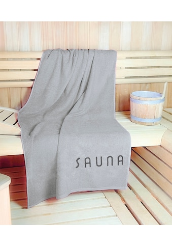 Saunatuch »Wellness, Karo, Sauna«, (1 St.)