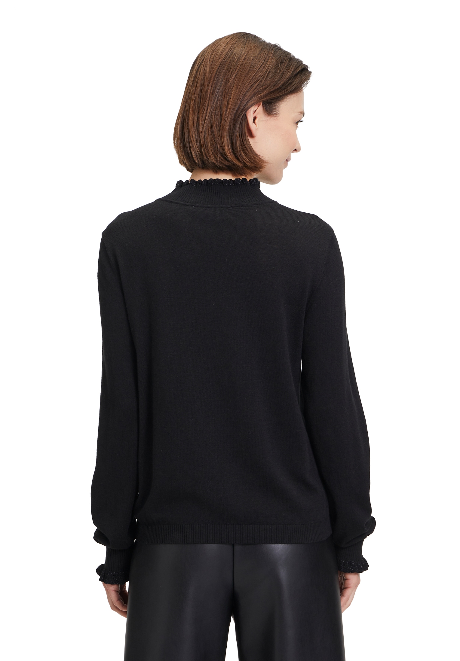 Betty&Co Strickpullover »Strickpullover mit Lurexfaden«