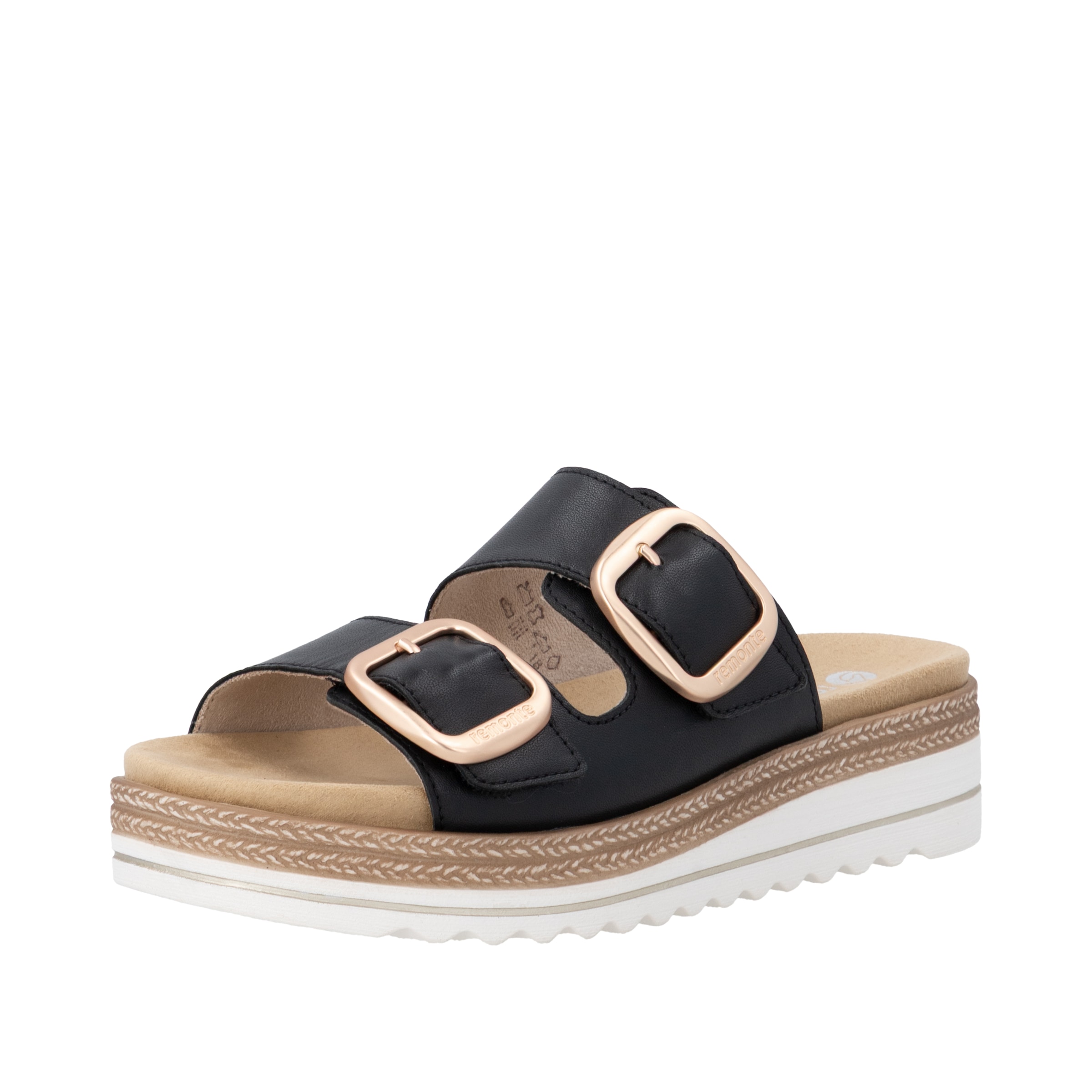 Remonte Pantolette  Hausschuh, Sommerschuh, Klettschuh mit Lite´n Soft-Ausstattung