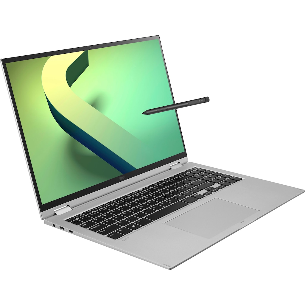 LG Notebook »gram 16«, 40,6 cm, / 16 Zoll, Intel, Core i7, Iris Xe Graphics, 512 GB SSD