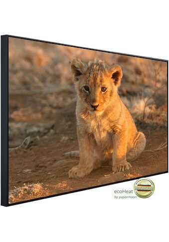 Papermoon Infrarotheizung »Löwenbaby«, sehr angenehme Strahlungswärme kaufen