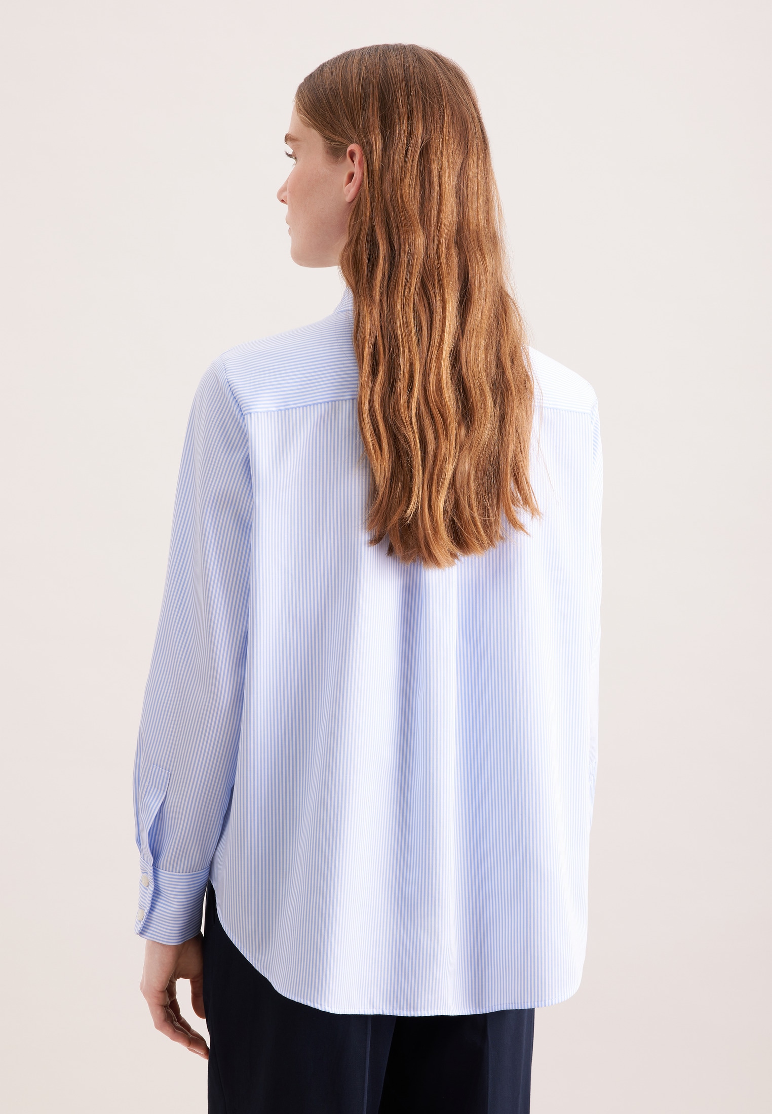 seidensticker Hemdbluse 1/1 Kragen Gestreift