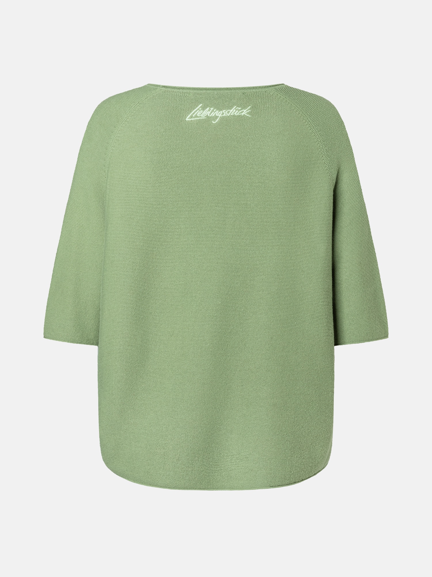 Lieblingsstück Kurzarmpullover »KleraEP« Halbarm mit Rundhals, unifarben