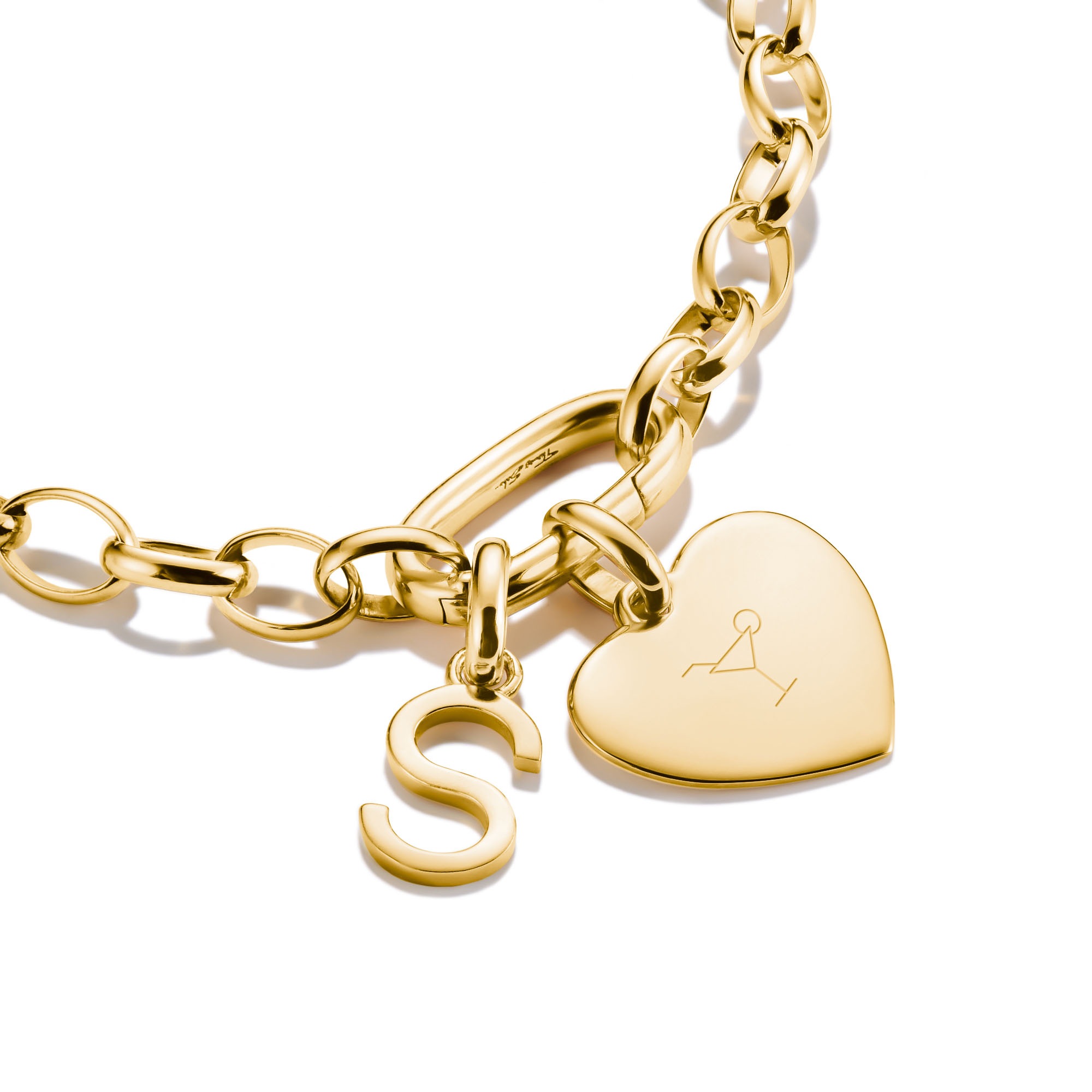 THOMAS SABO Charm Herz »Charm Herz - Connect«