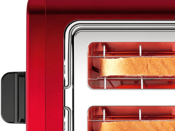 BOSCH Toaster »TAT3P424DE DesignLine«, 2 kurze Schlitze, 820 W