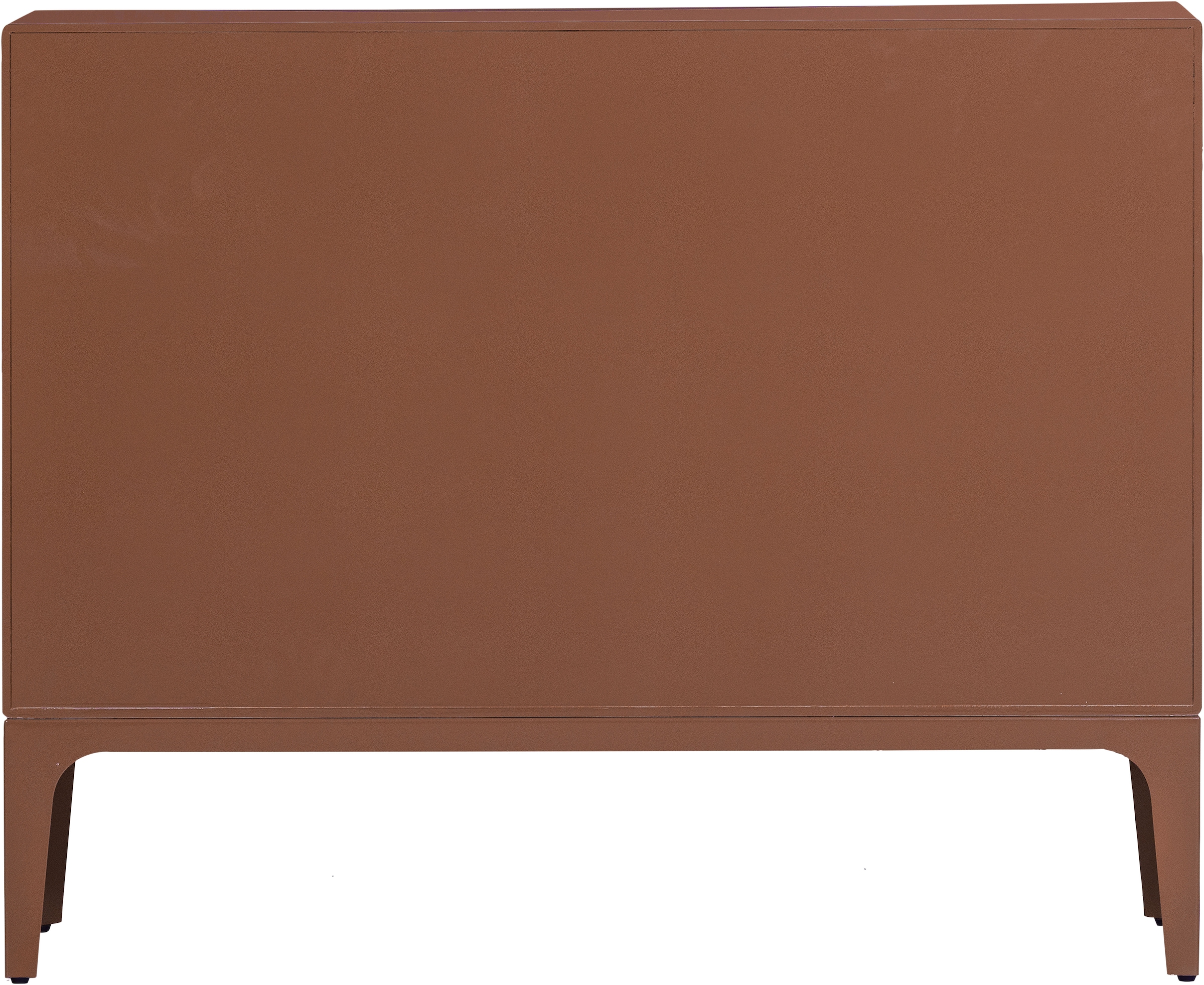 WOOOD Sideboard »Merge mit Eukalyptusholz und Dämpfung Funktion B 110 x T 44 x H 89 cm« Tragkraft 150 kg, vollständig montiert geliefert, sichtbare Maserung