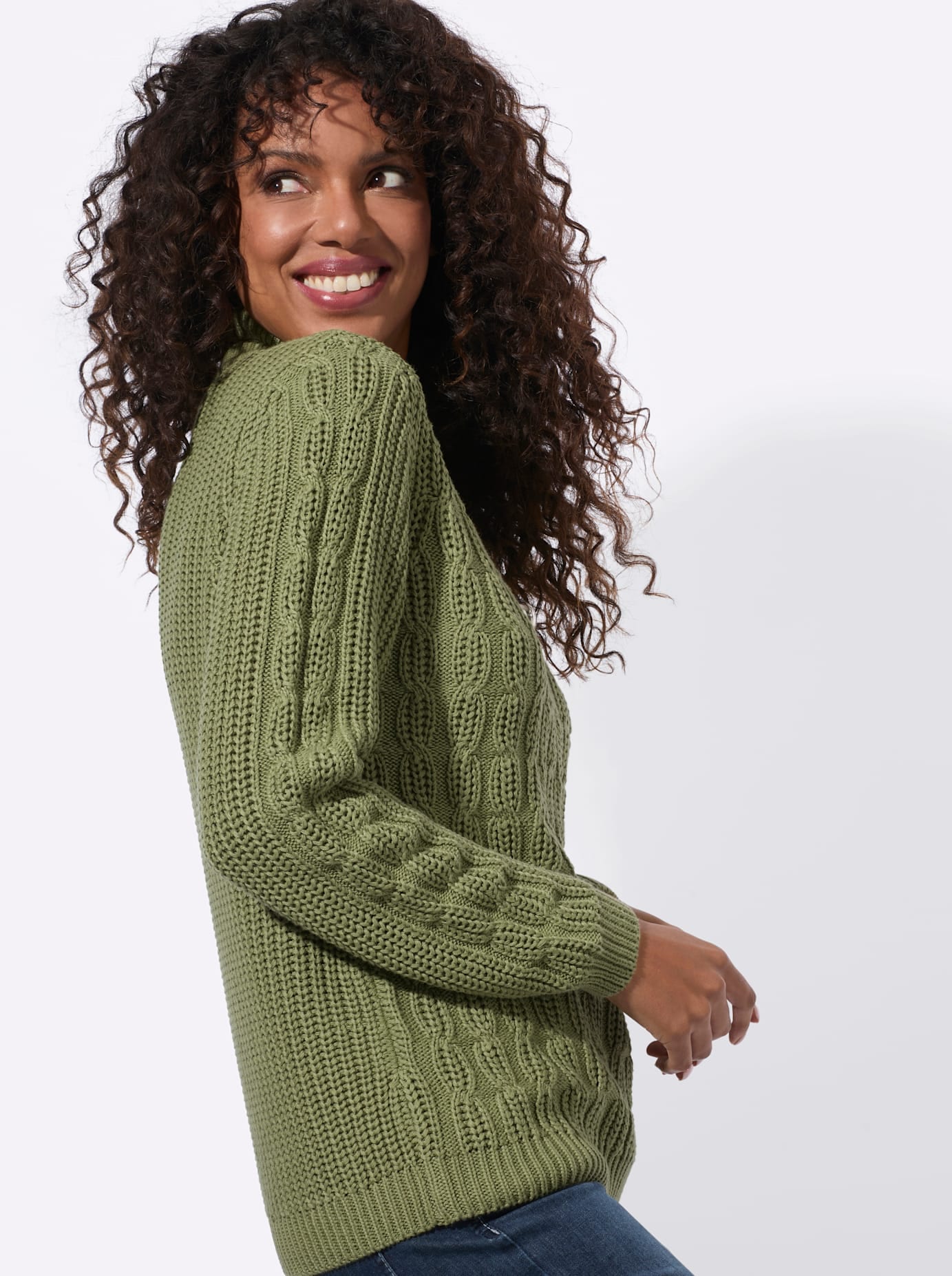 Casual Looks Stehkragenpullover »Stehkragen-Pullover«