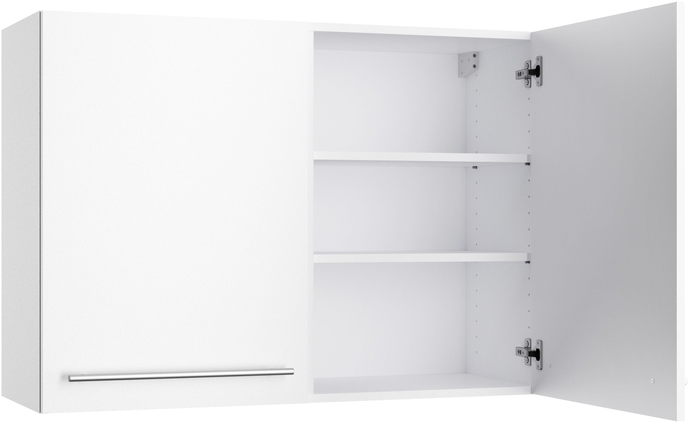 KOCHSTATION Hängeschrank »KS-Bern2« Breite 100 cm, 2 Türen , 2 Einlegeböden