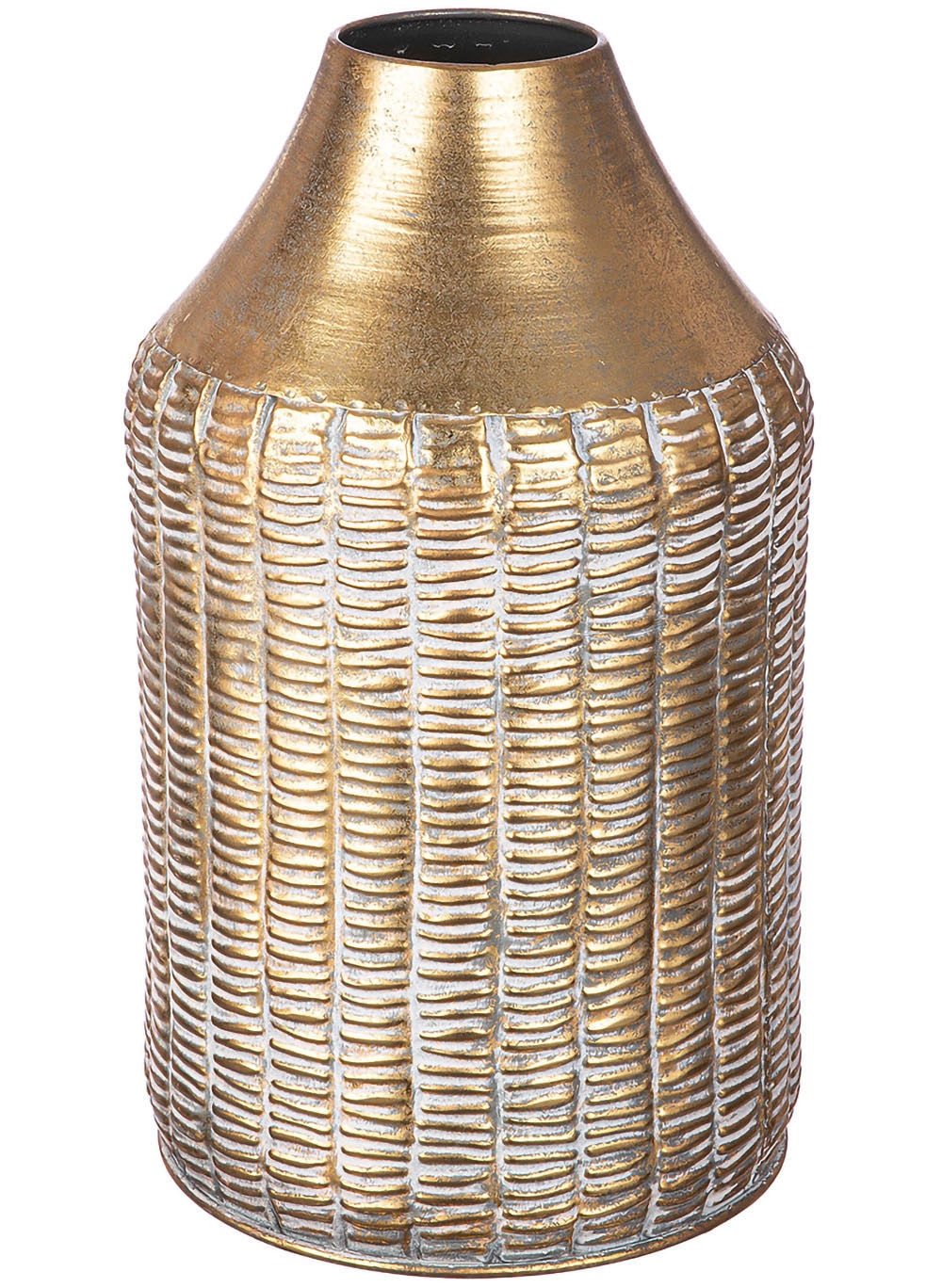 Dekovase »Vase Lima, Höhe ca. 39 cm«, (1 St.), aus Metall, nicht wasserdicht, nur für...