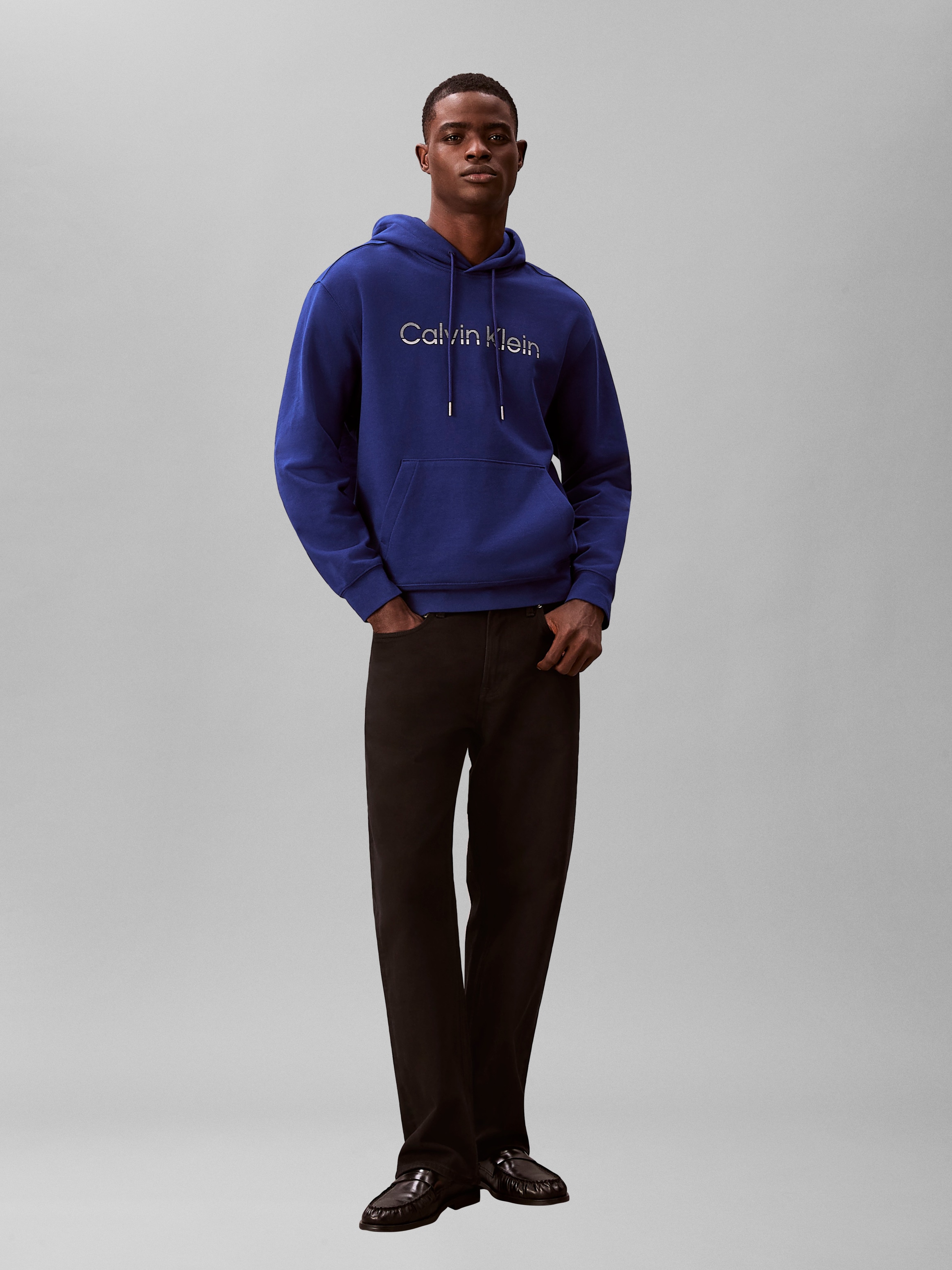 Calvin Klein Kapuzensweatshirt »LS EU 350TERRY HOODIE«, Regular fit mit Kapuze
