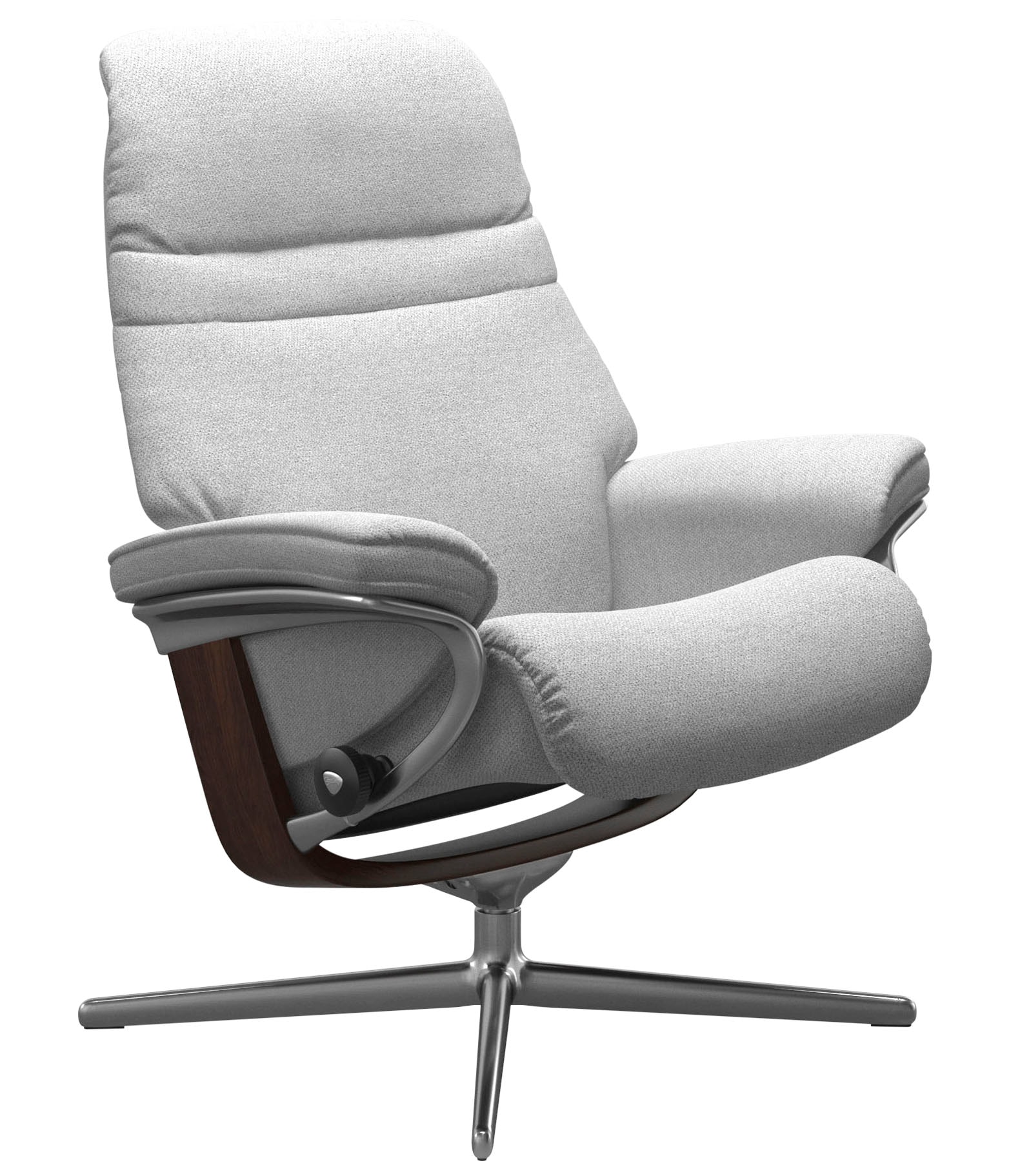 Stressless® Relaxsessel »Sunrise«, mit Cross Base, Größe S, M & L, Holzakzent Braun
