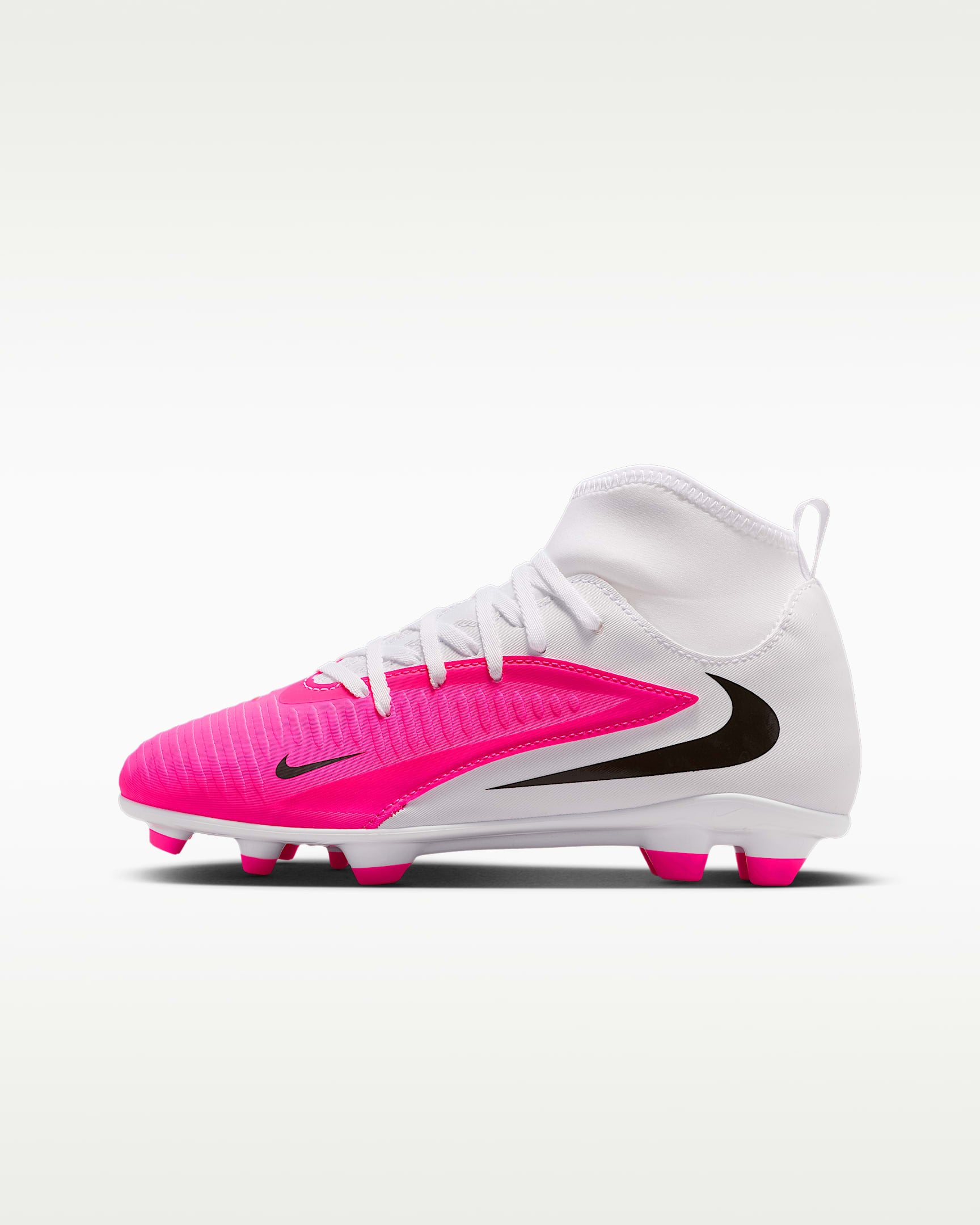 Nike Fußballschuh »JR PHANTOM 6 HIGH CLUB FGMG T«  Außensohle für Rasenplätze, für Kinder & Jugendliche