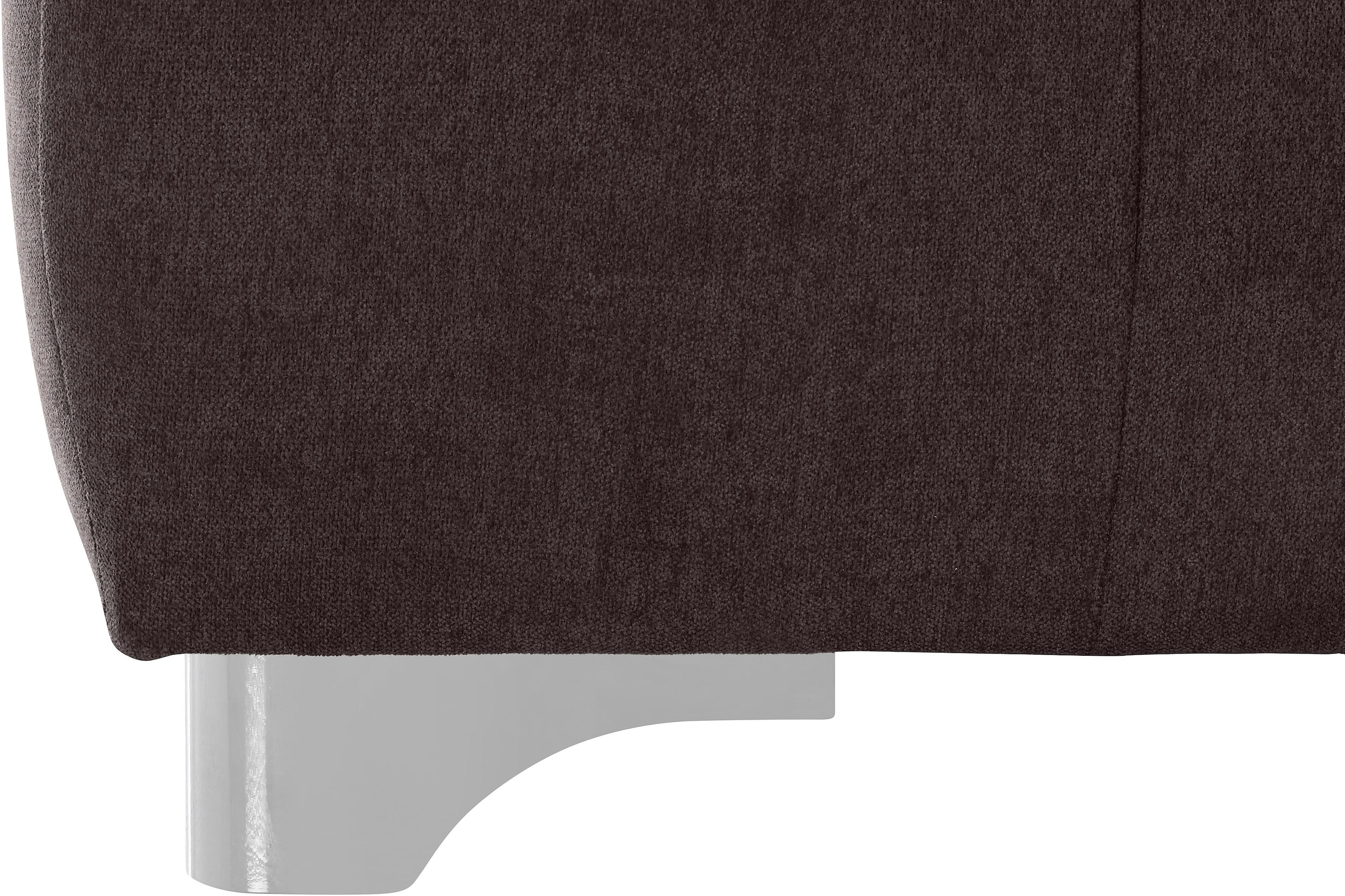 DOMO collection 2-Sitzer »Mira inklusive Kopfteilverstellung für mehr Wohlfühlkomfort«, elegant und modern, komfortabel, frei im Raum stellbar