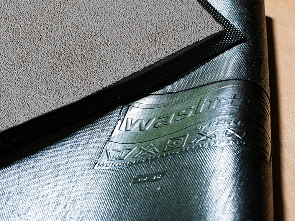 wash+dry by Kleen-Tex Fußmatte »Original Uni, Schmutzfangteppich« rechteckig 9 mm Höhe Schmutzmatte, rutschhemmend, auch als Läufer erhältlich