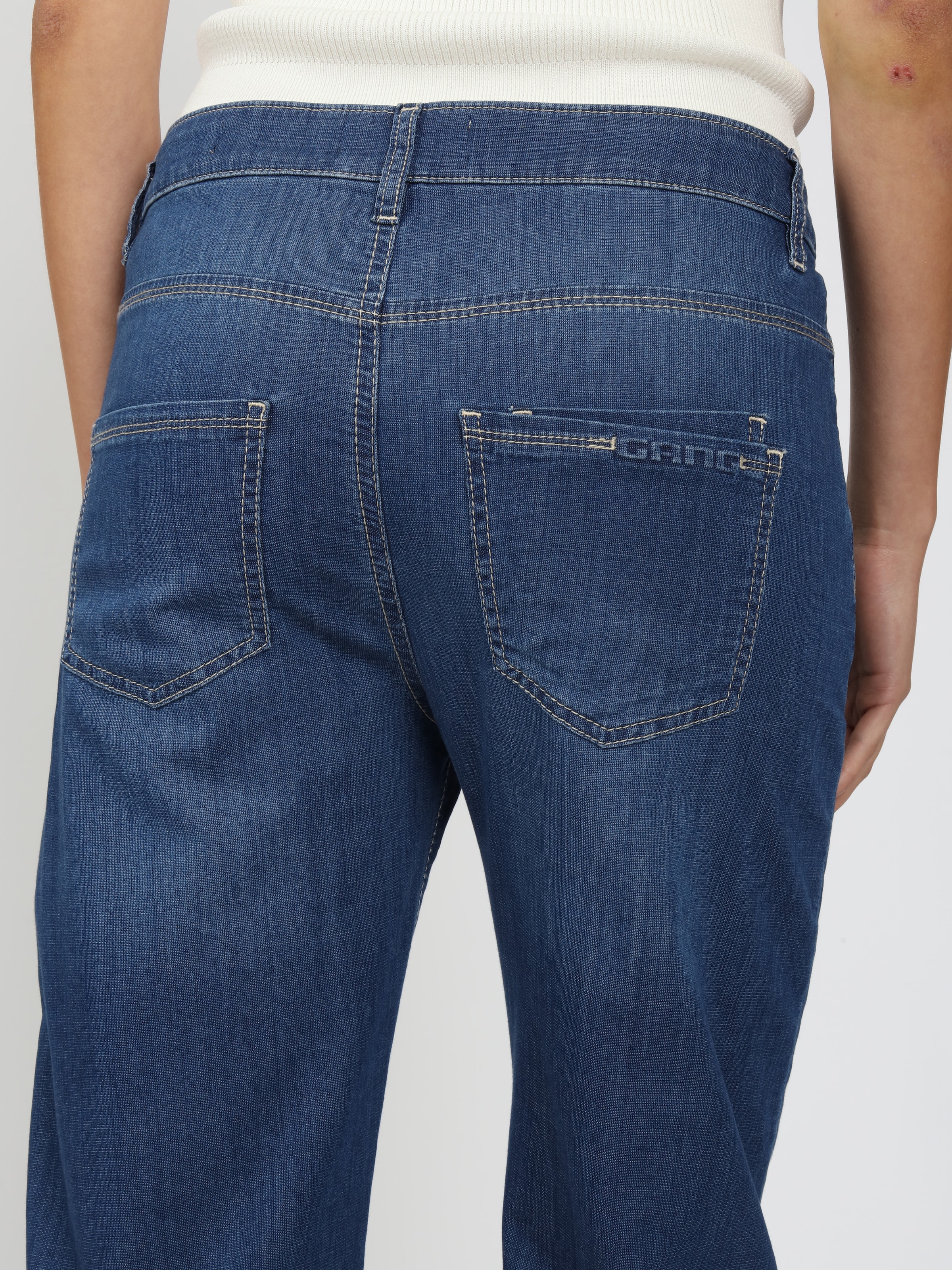 GANG 5-Pocket-Jeans »94IDA« Light Denim, O-Shape, cropped