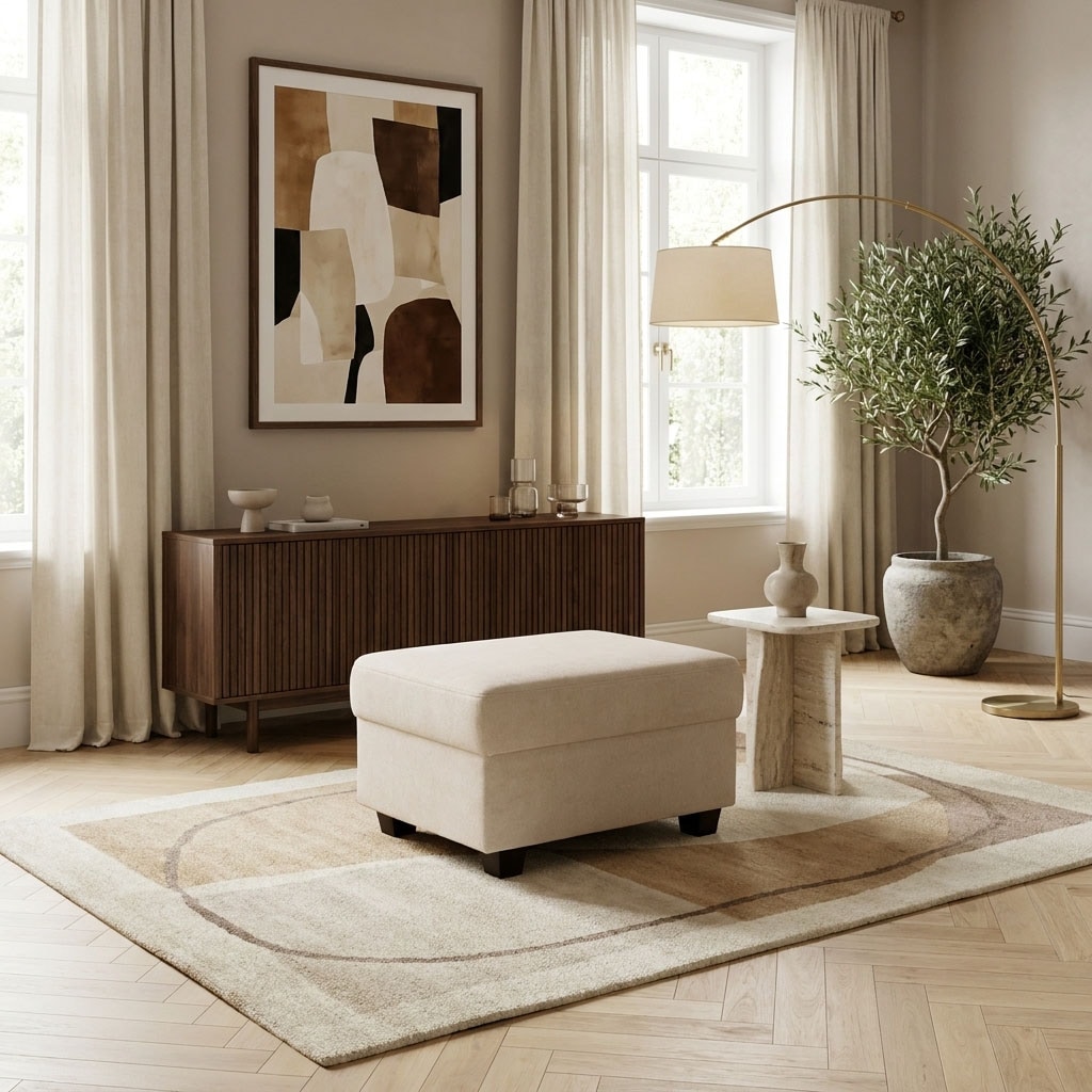 OTTO home Hocker »Faxe« Polsterhocker passend zum Sofa, Breite 67 cm, individuell kombinieren
