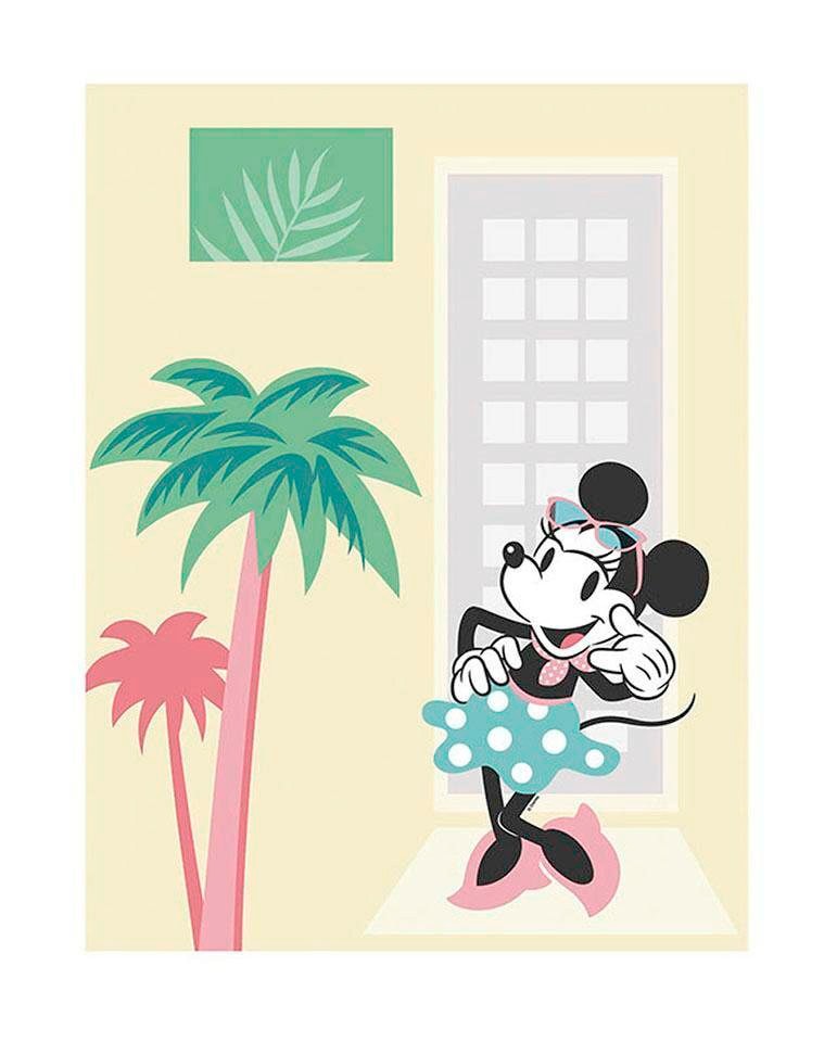 Komar Poster Kinderzimmer, Wohnzimmer Online OTTO Disney, im kaufen »Minnie Schlafzimmer, Palms«, St.), Shop Mouse (1