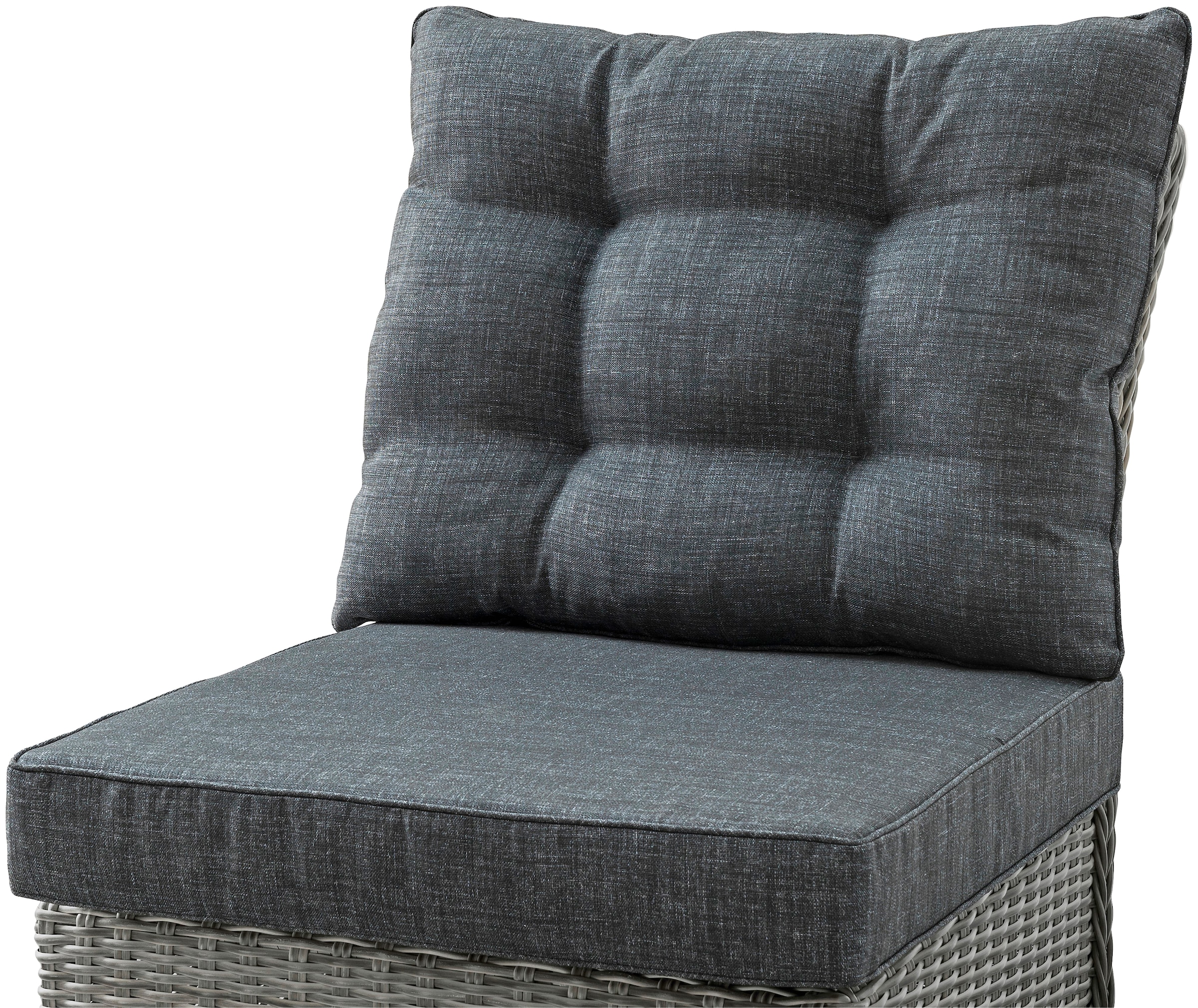Destiny Loungesessel »PALMA«, Aluminium, Polyrattan, inkl. Auflagen