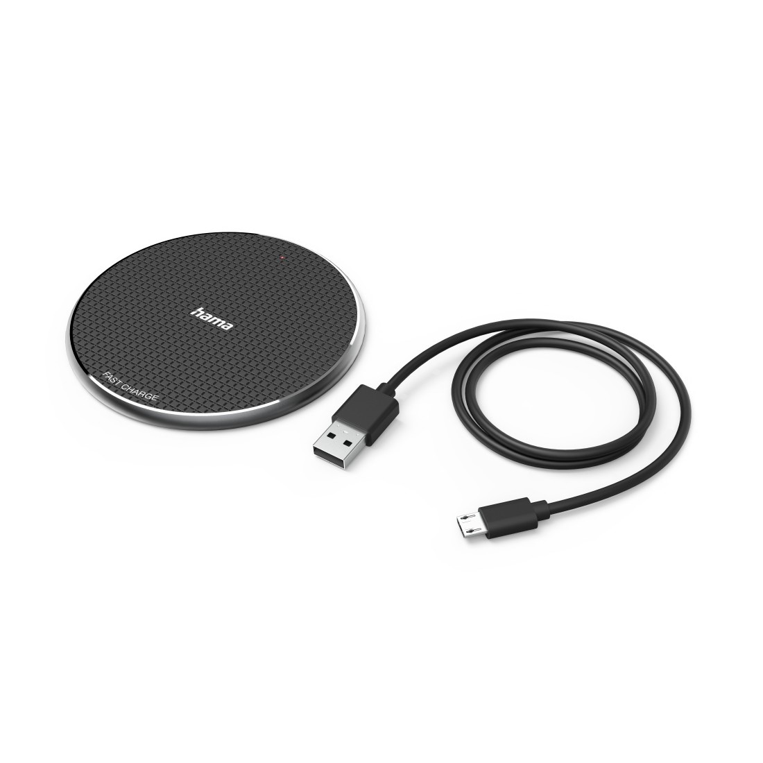 Induktions-Ladegerät »Kabelloses Smartphone Ladepad schwarz, Wireless Charger 10W,...