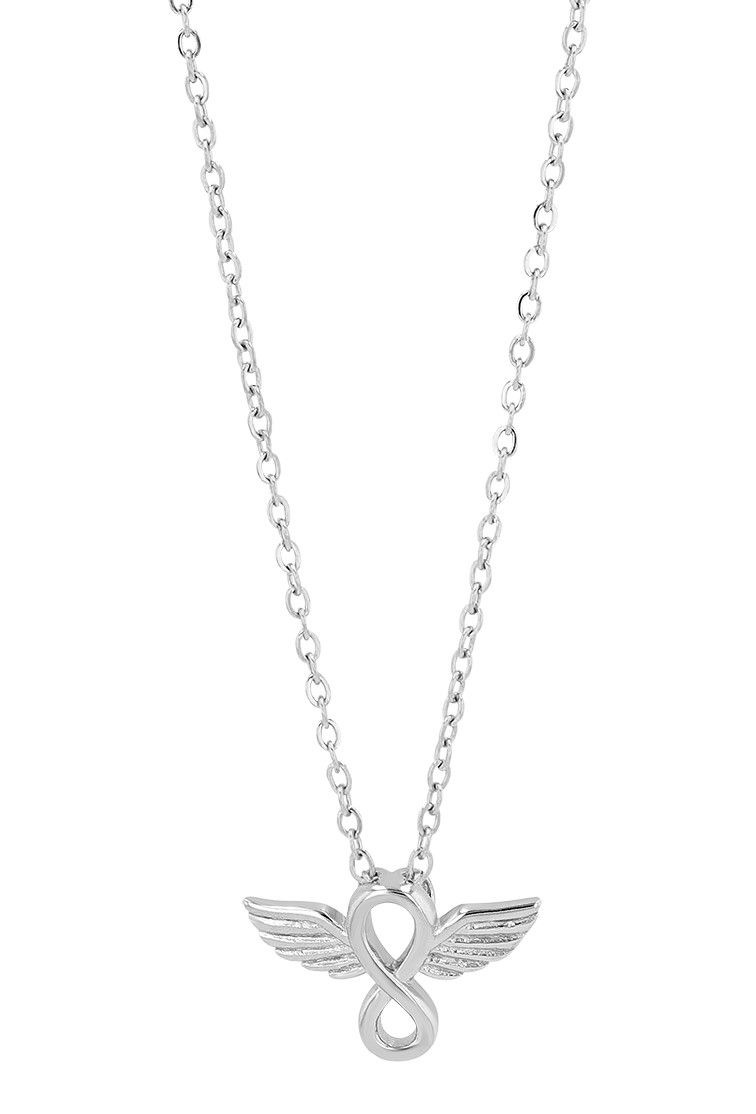 Adelia´s Kette ohne Anhänger »Damen Halskette mit Anhänger ¿ Unendlichkeitszeichen aus 925 Silber«