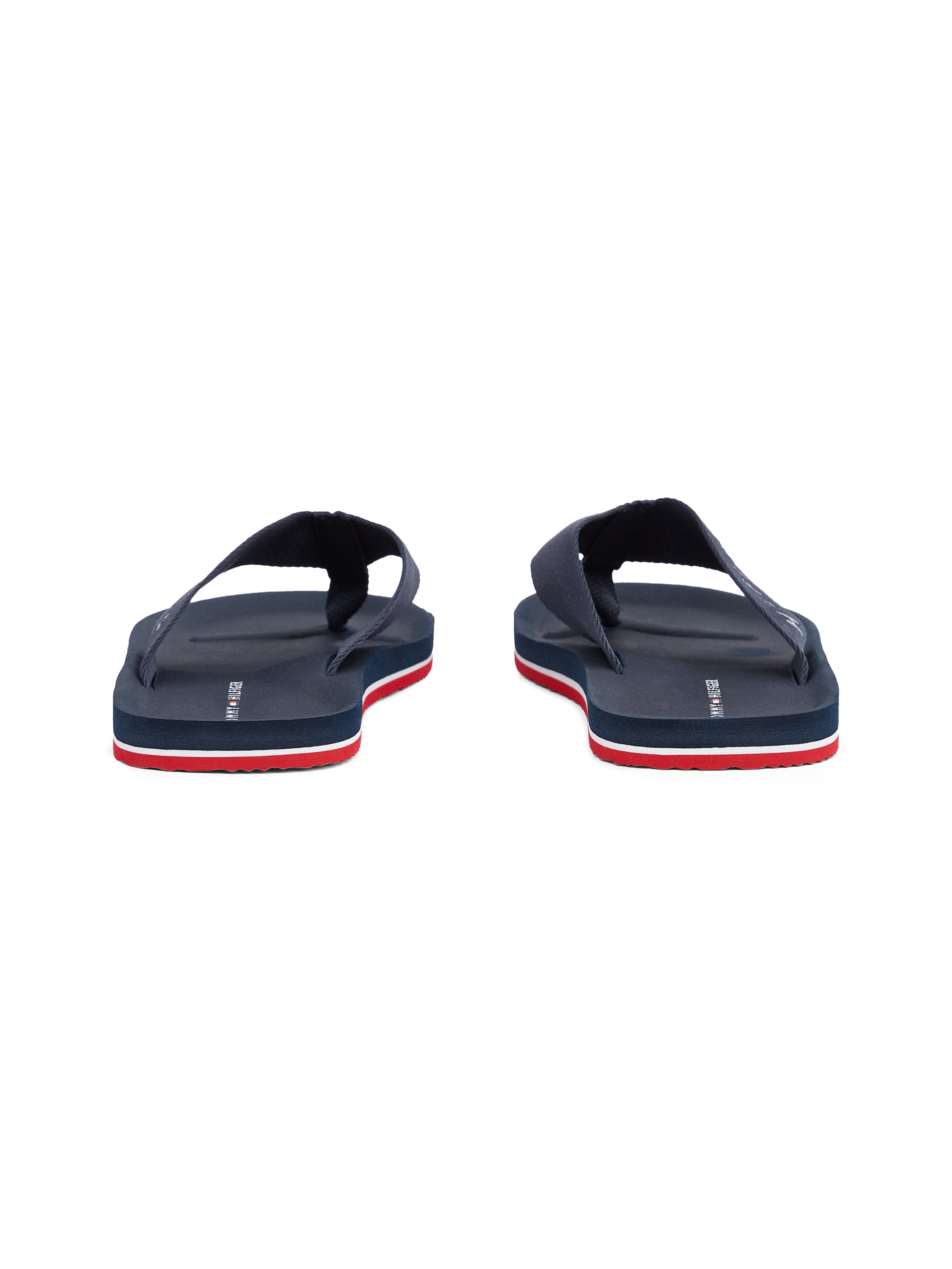 Tommy Hilfiger Zehentrenner »COMFORT HILFIGER BEACH SANDAL«, Badeschuh, Schlupfschuh mit Logoschriftzug